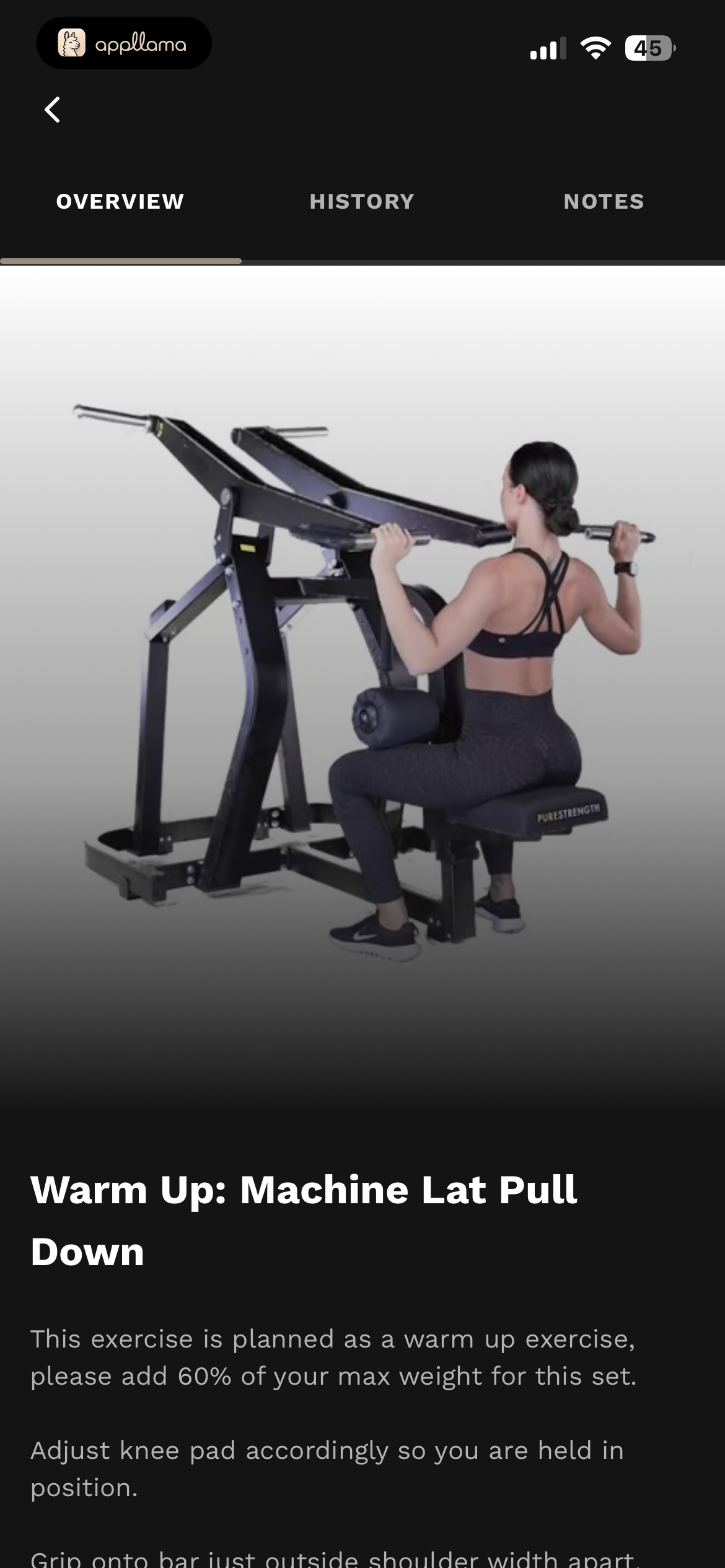 Exercise Instructions