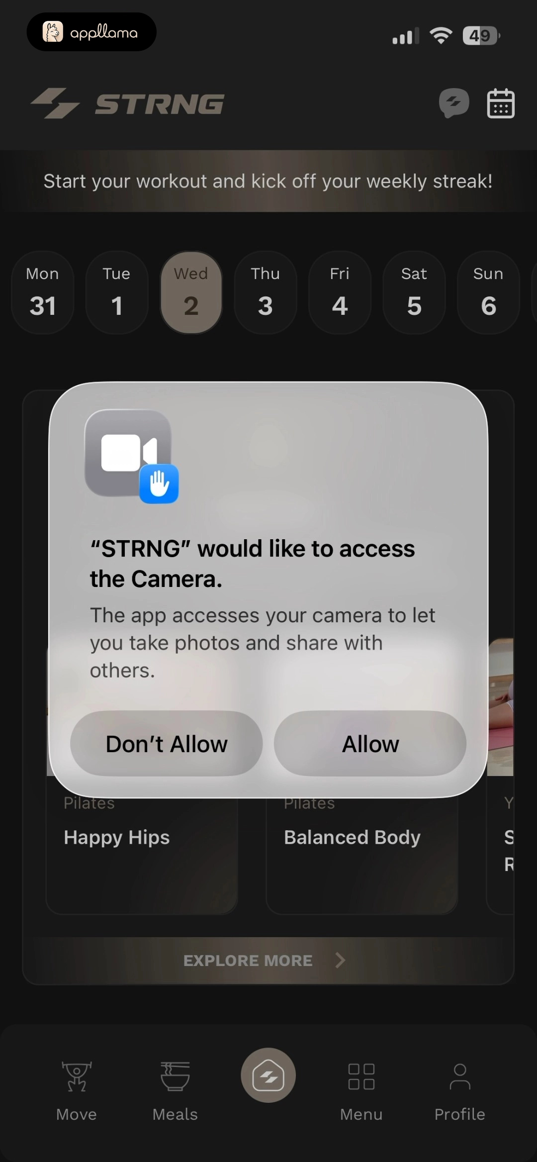 Camera Permission