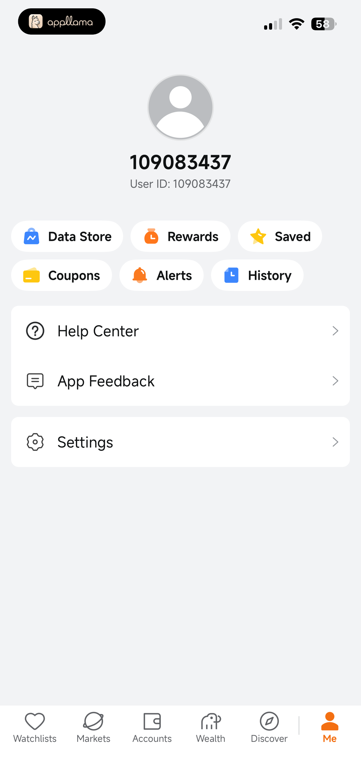 Account Profile