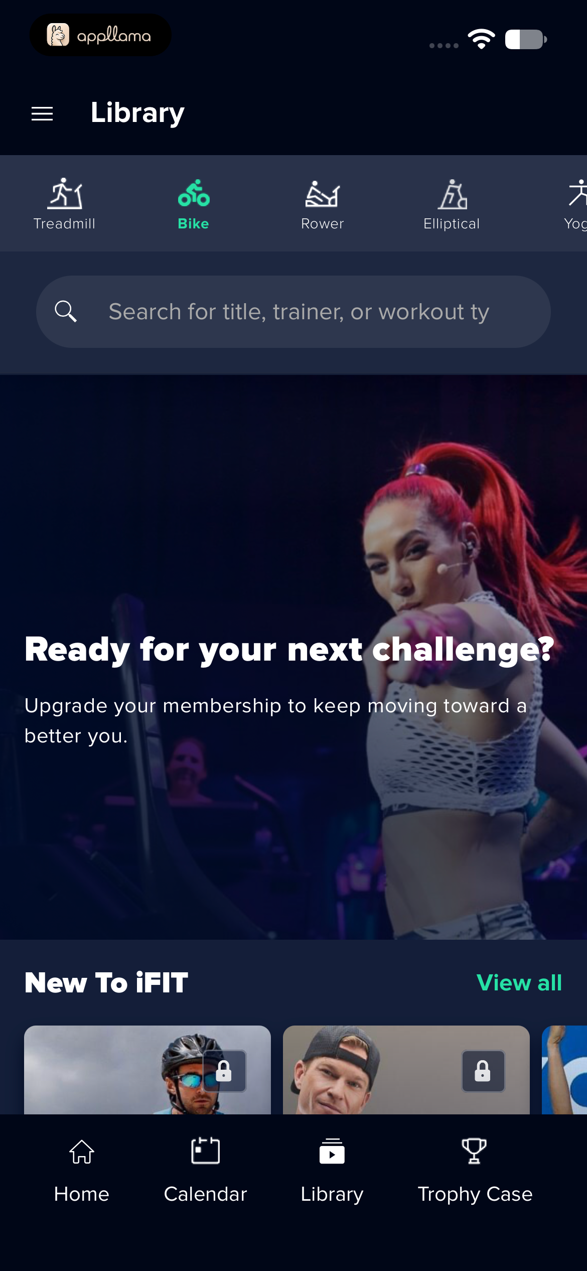 Workout Library