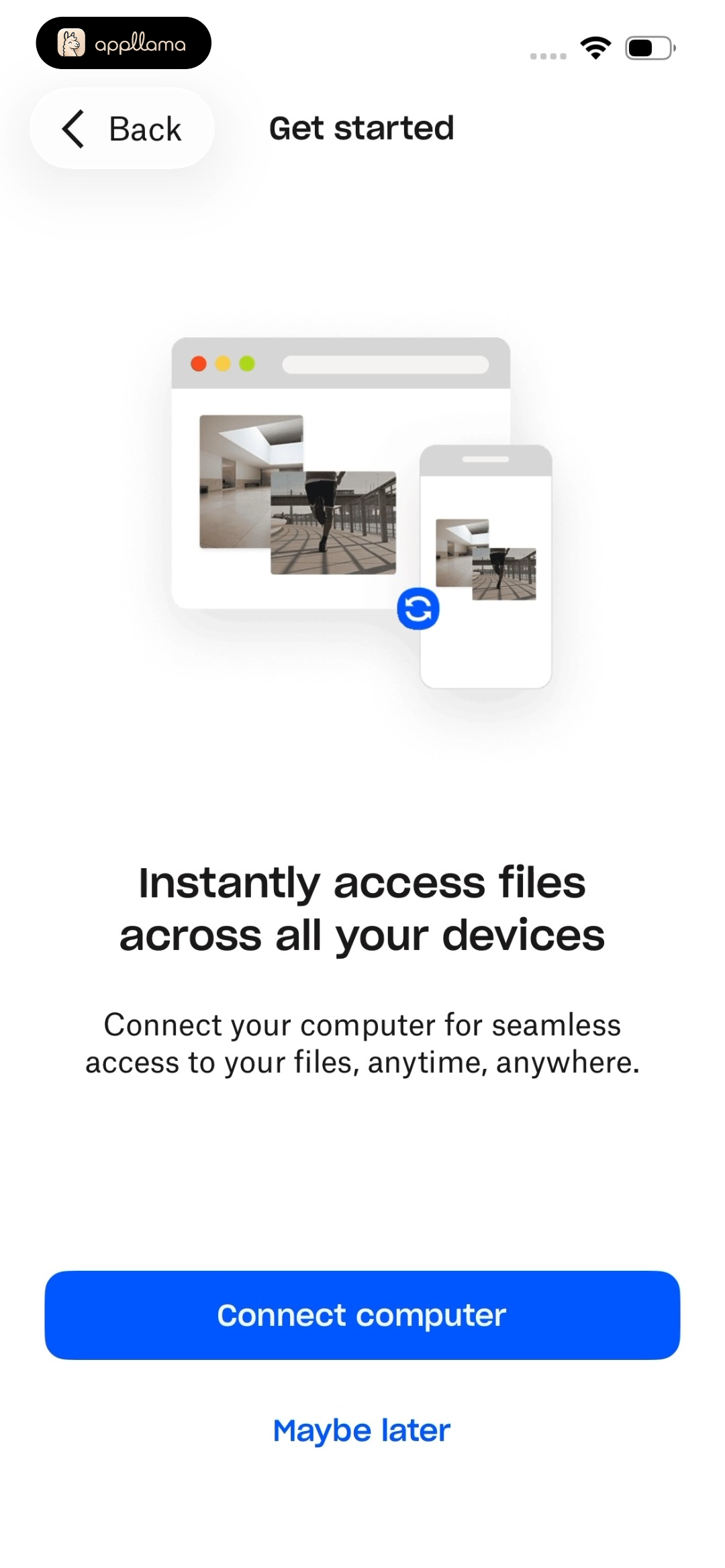 Computer Access Setup