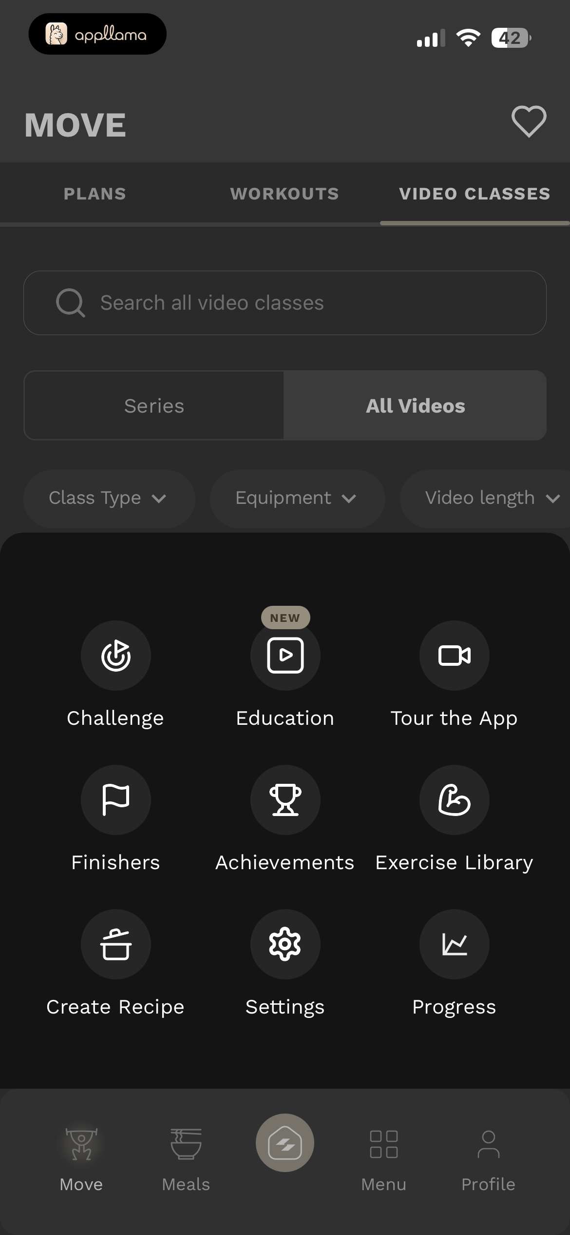 Move Categories