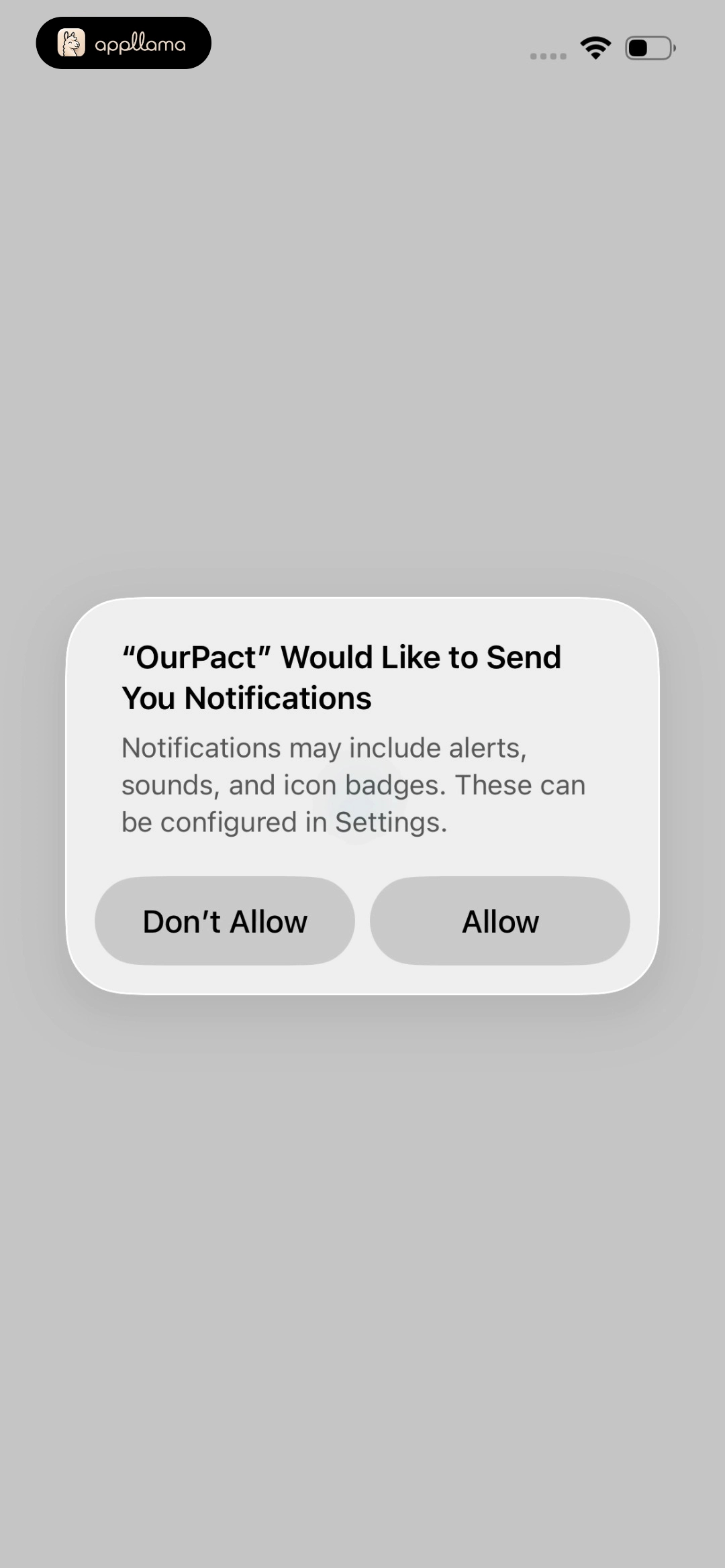 Notification Permission