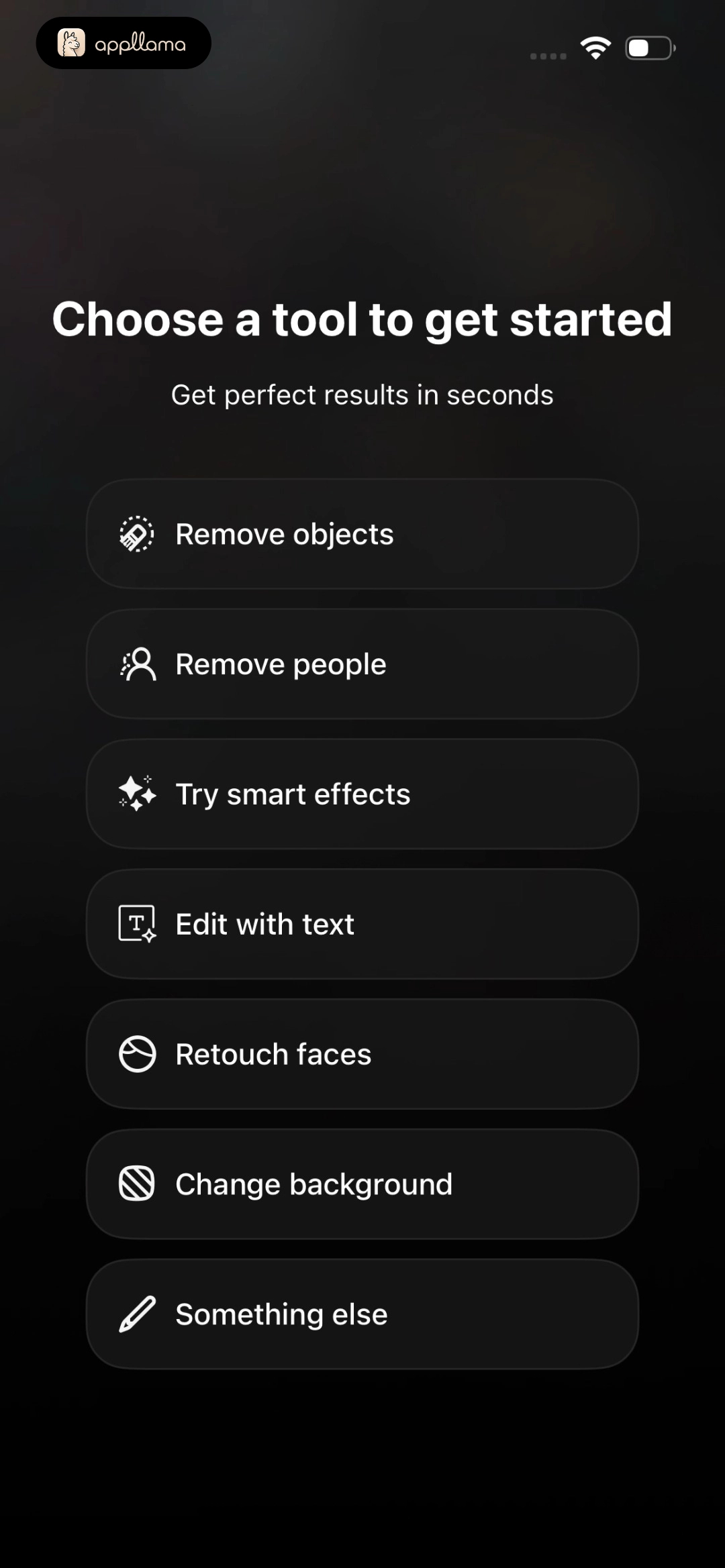 Tool Selection