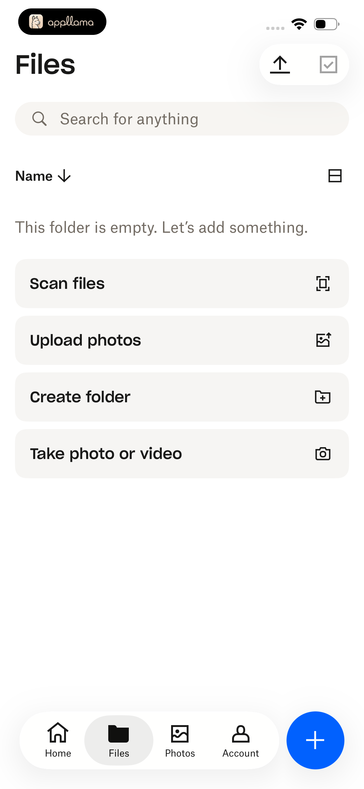 Files