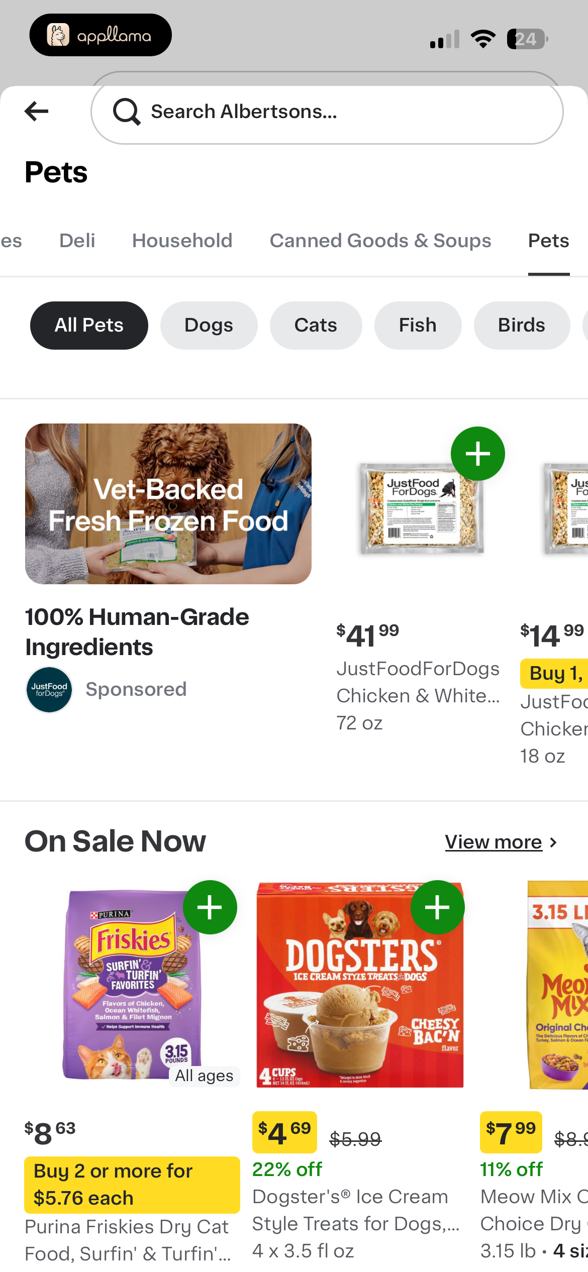 Pets Category