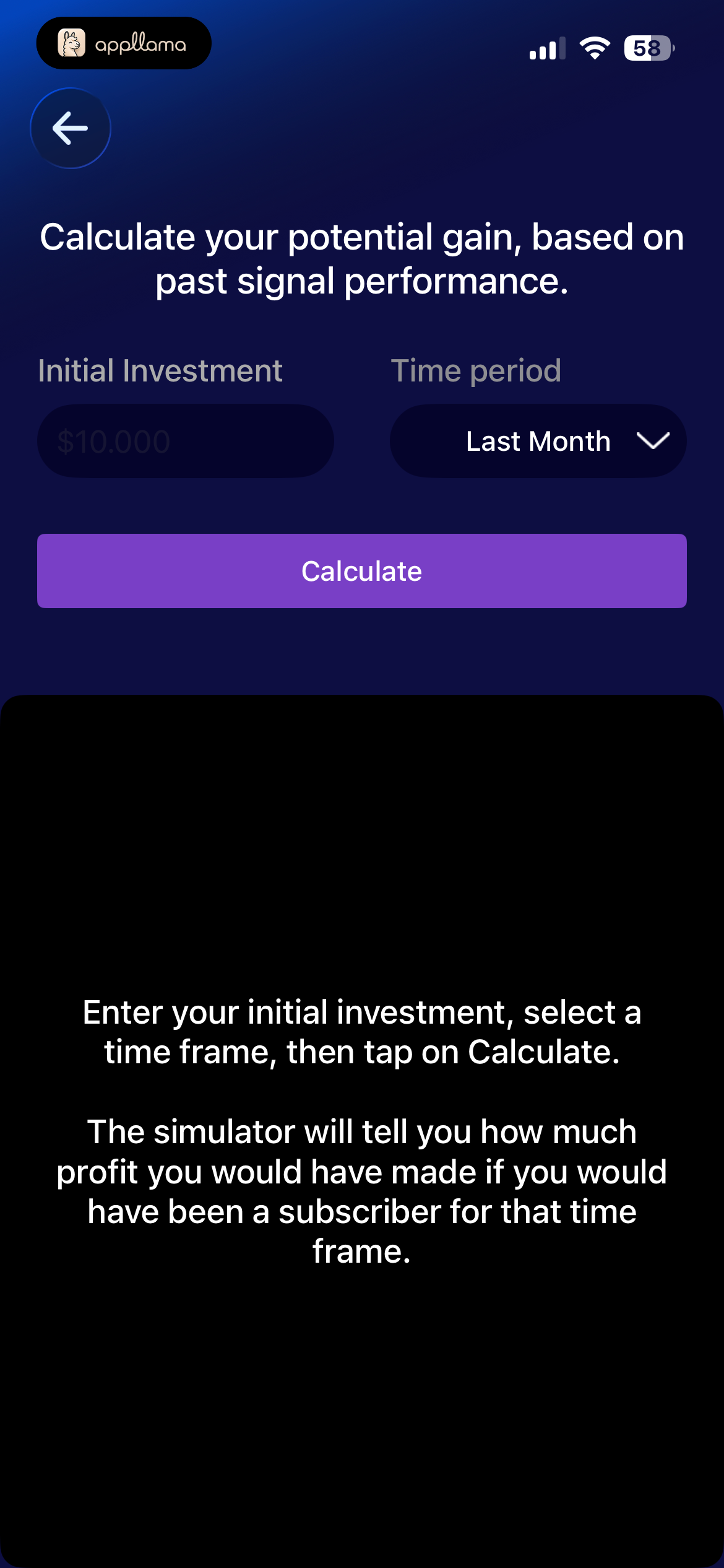 Gain Calculator