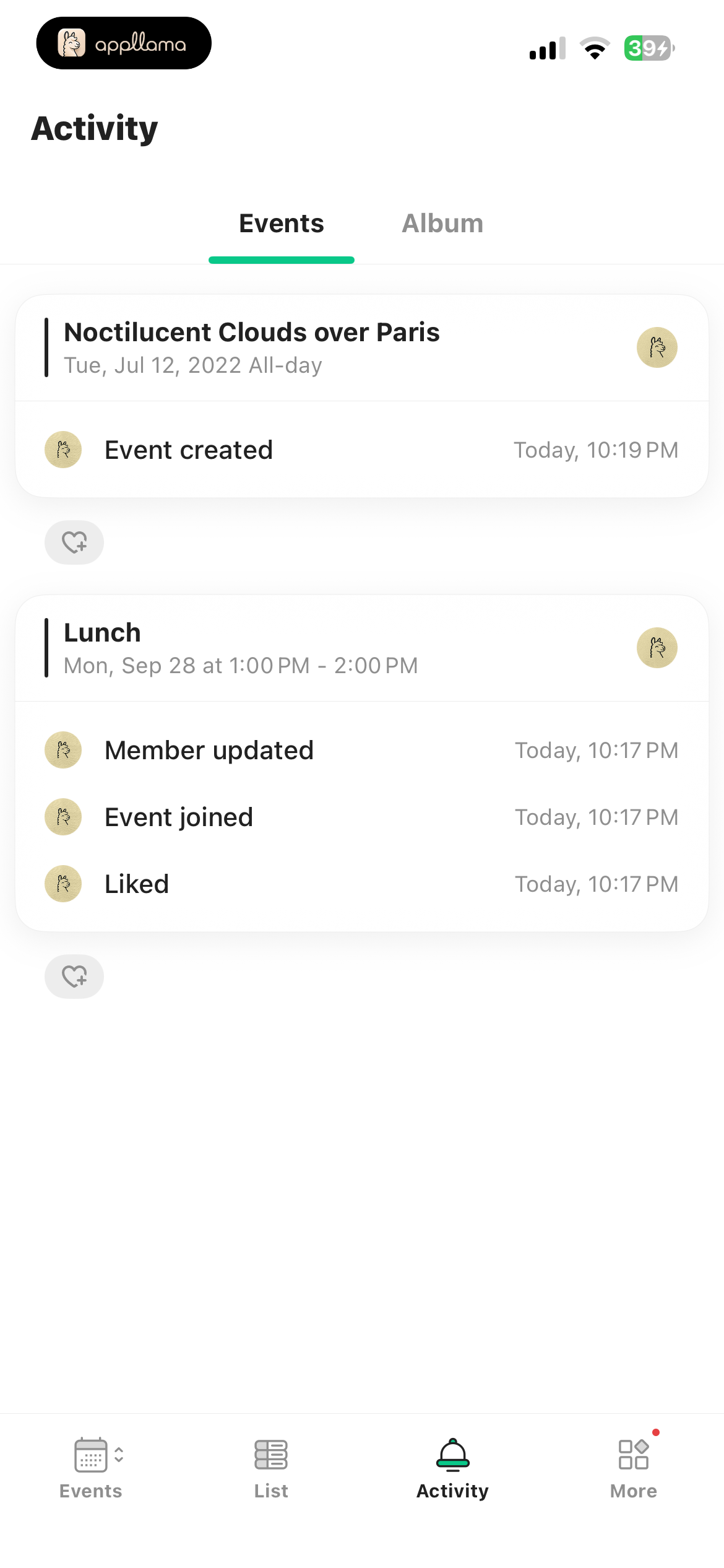 Activity