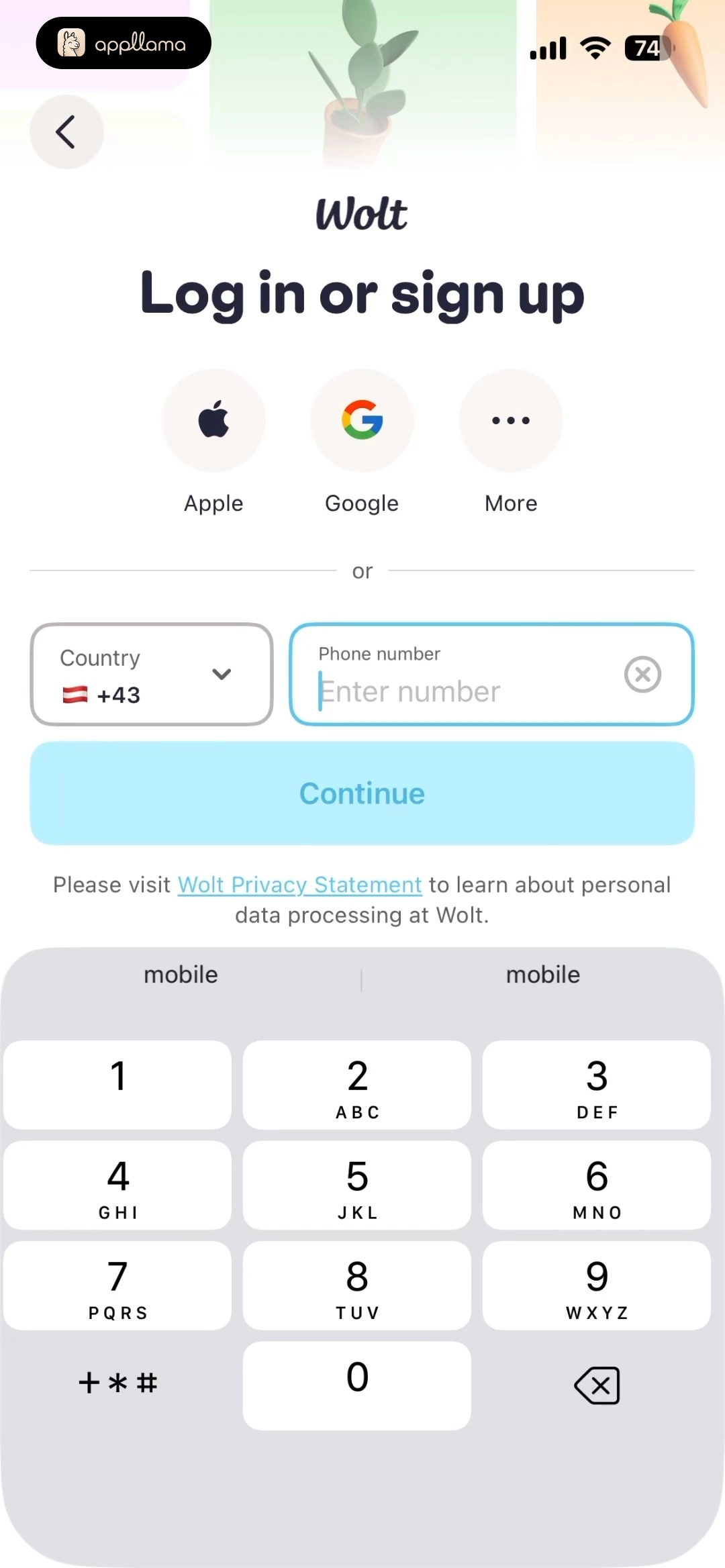 Log In or Sign Up