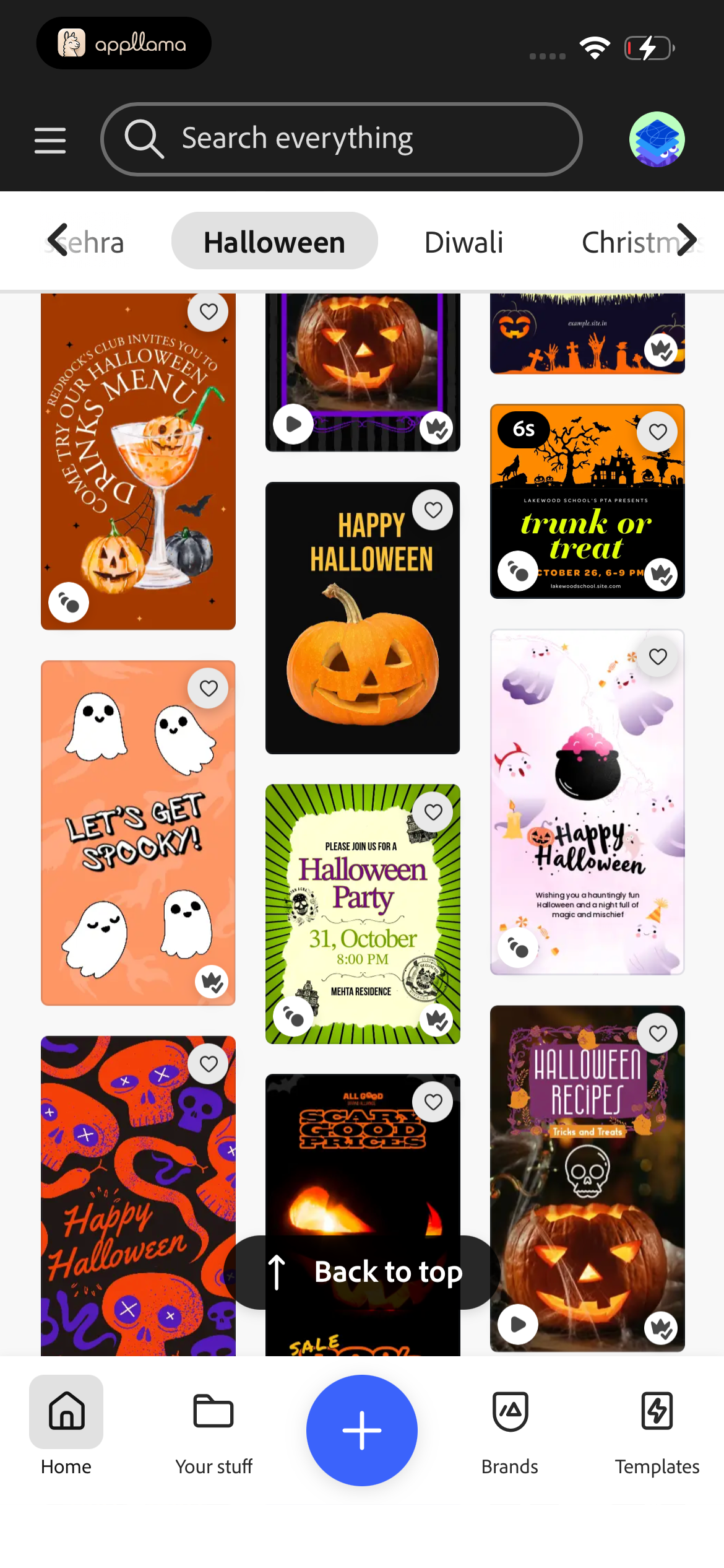 Seasonal Templates