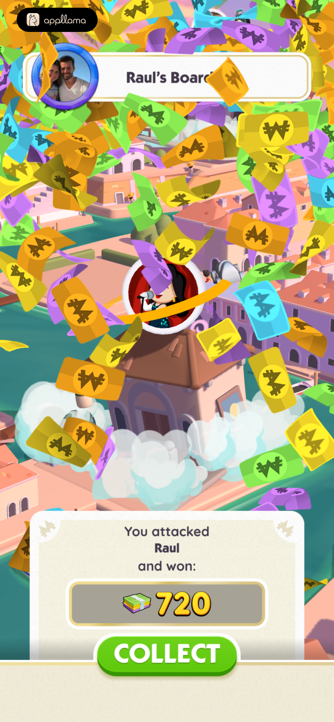 Board Attack Reward