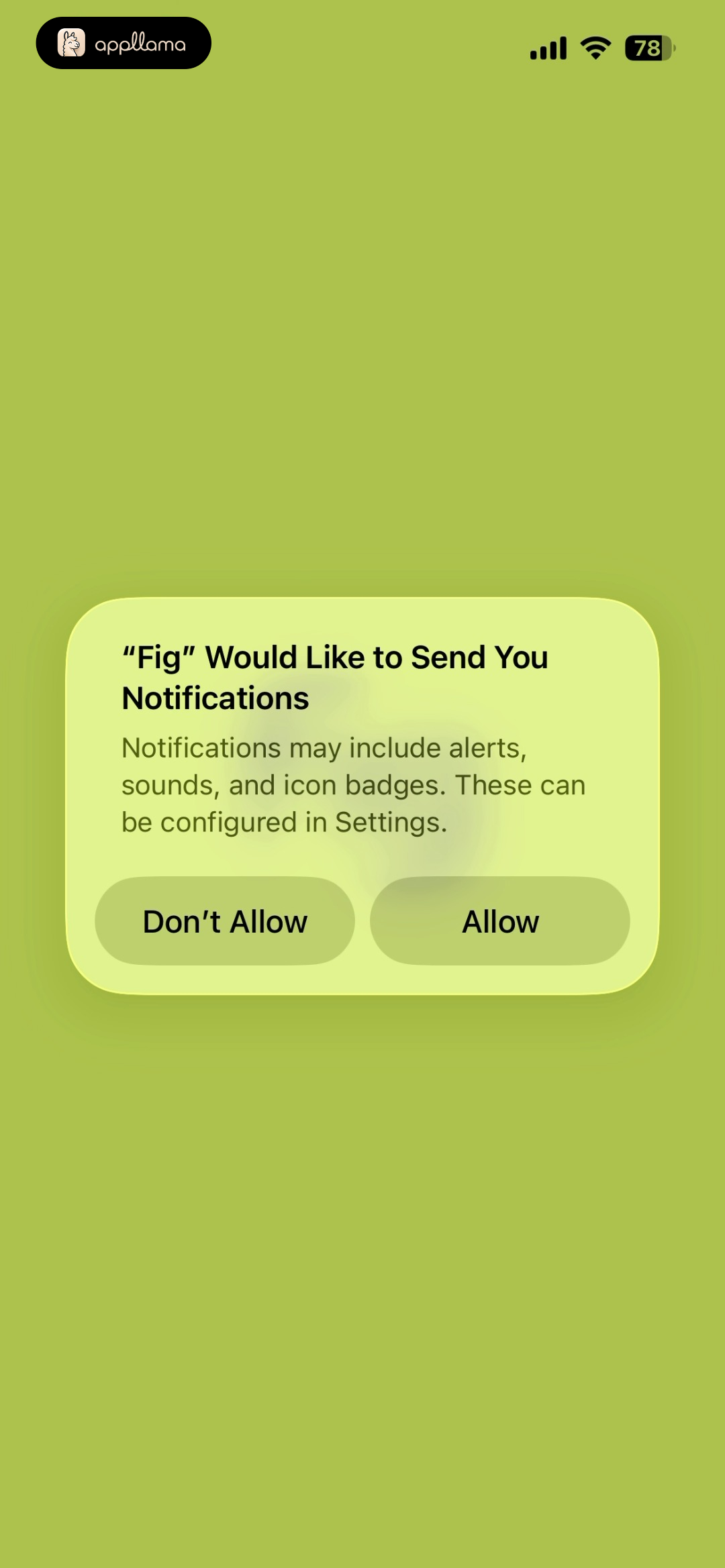 Notification Permission