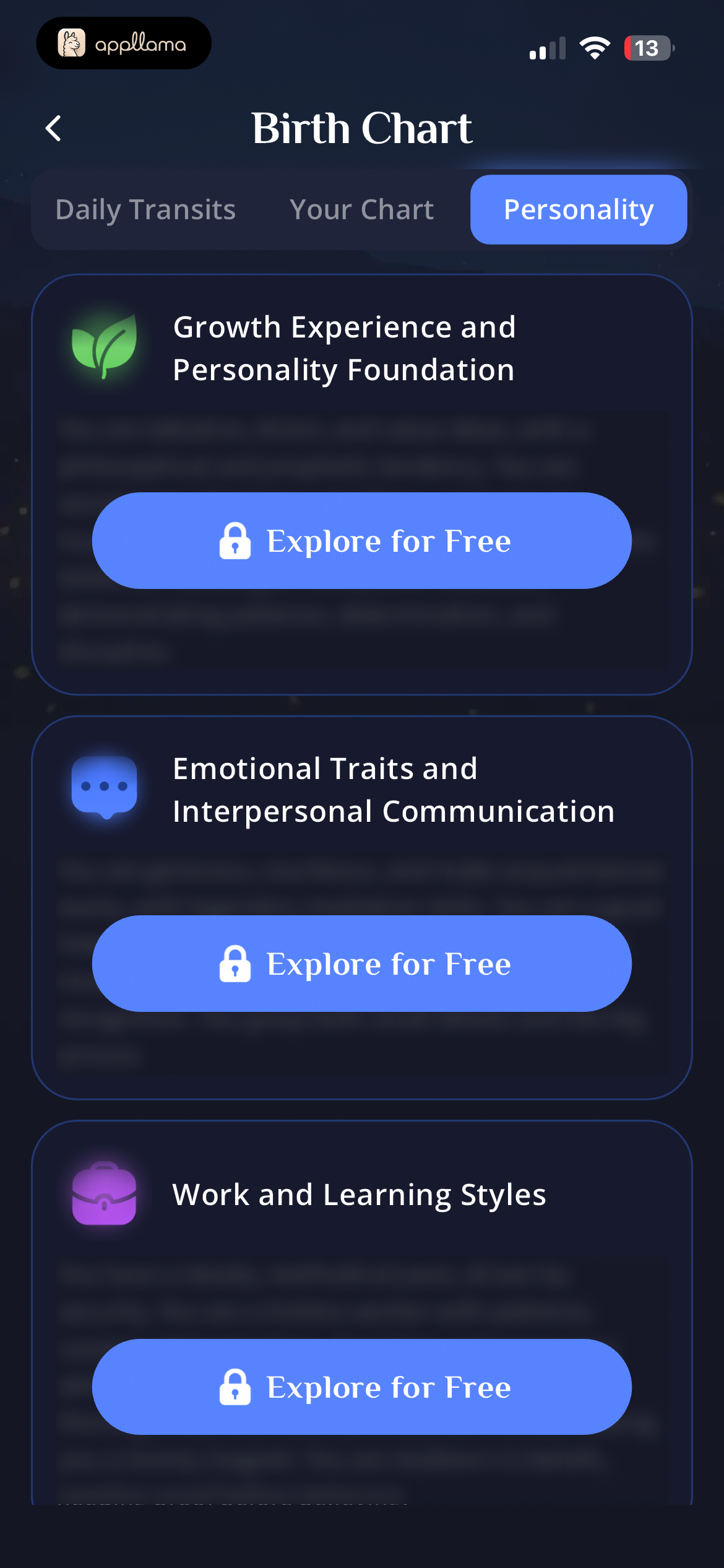 Personality Report
