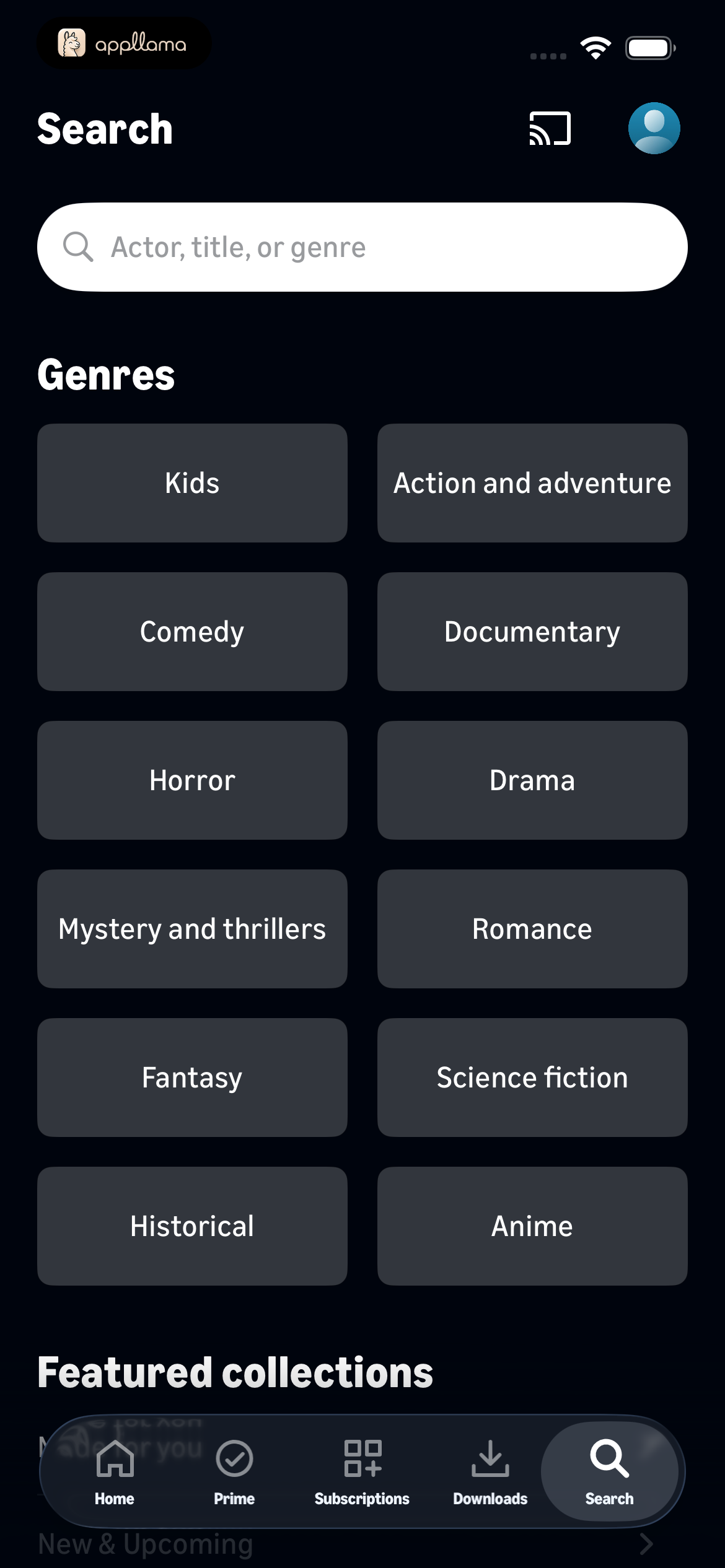 Search Genres