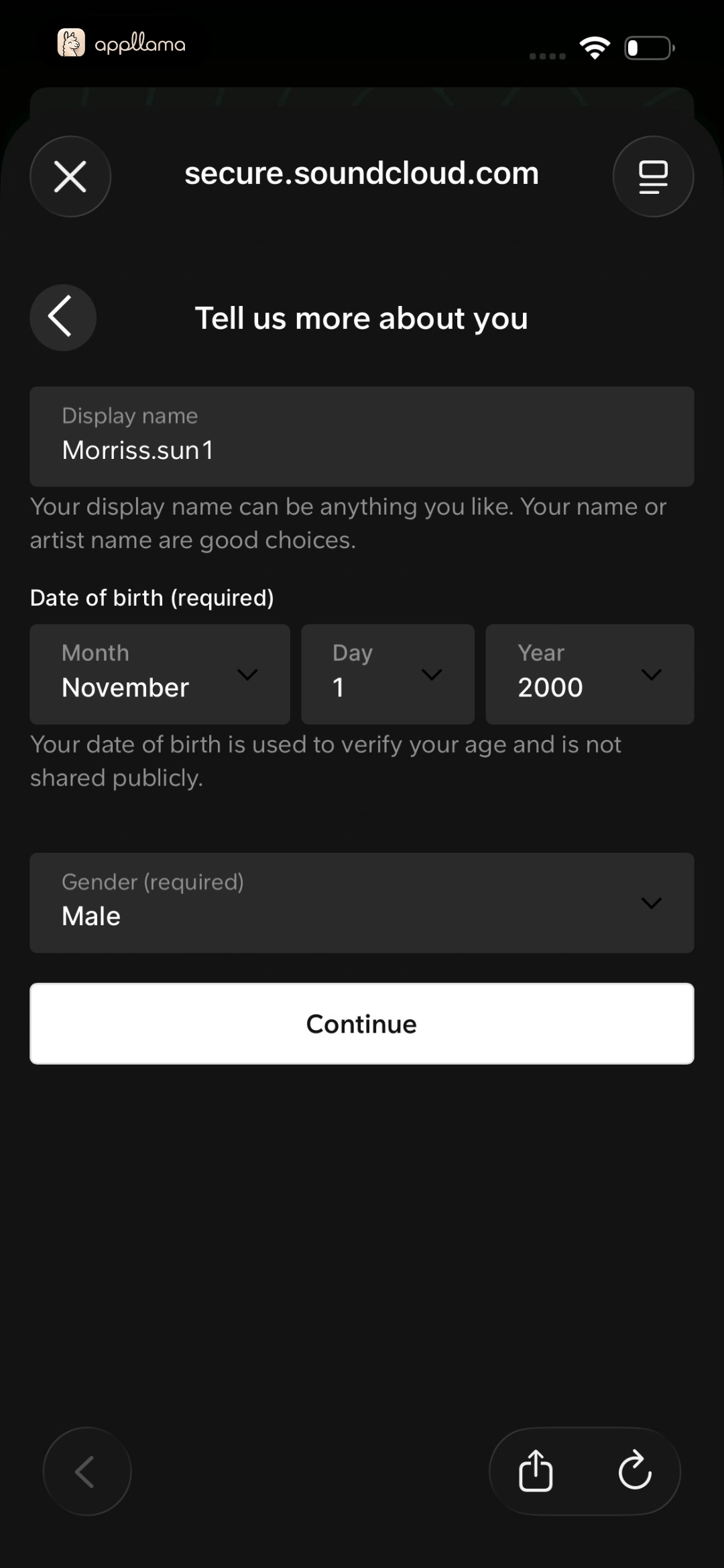 Profile Details Complete