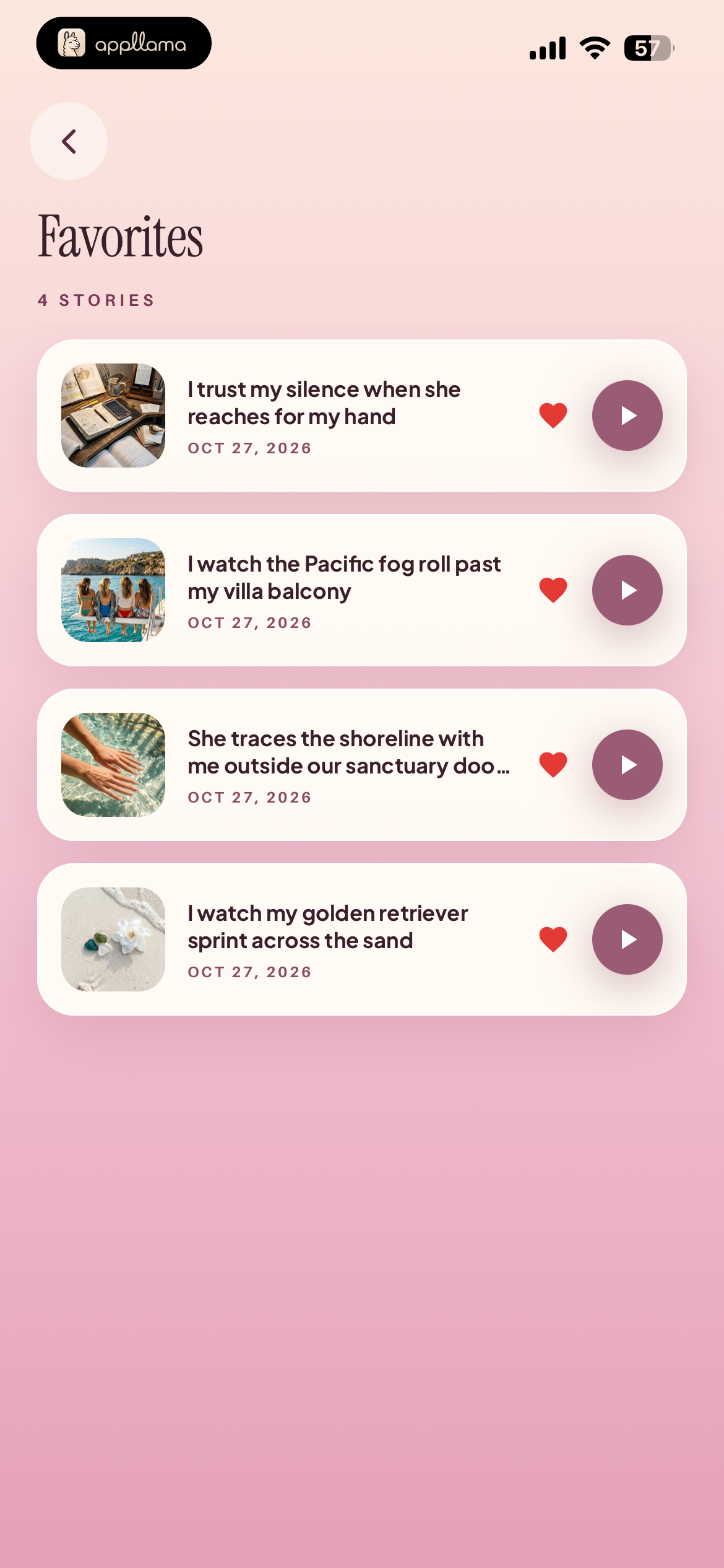 Favorite Stories