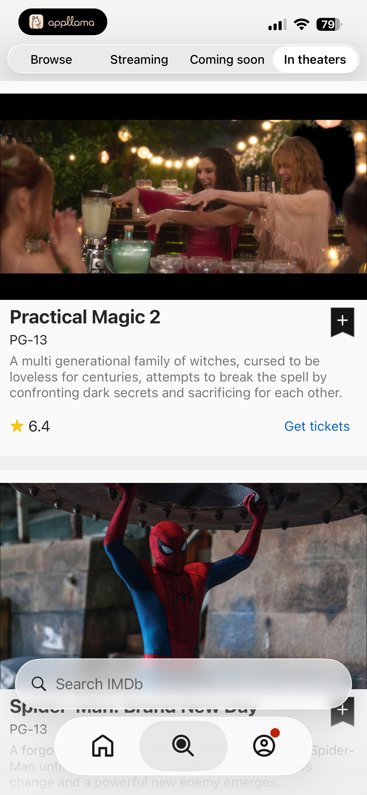 Browse Movie Feed