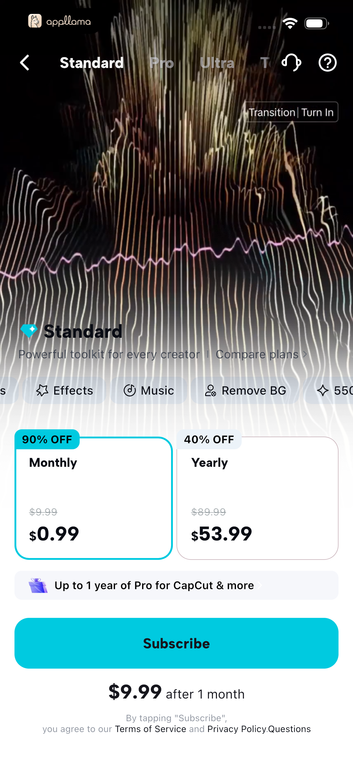 Standard Monthly Paywall