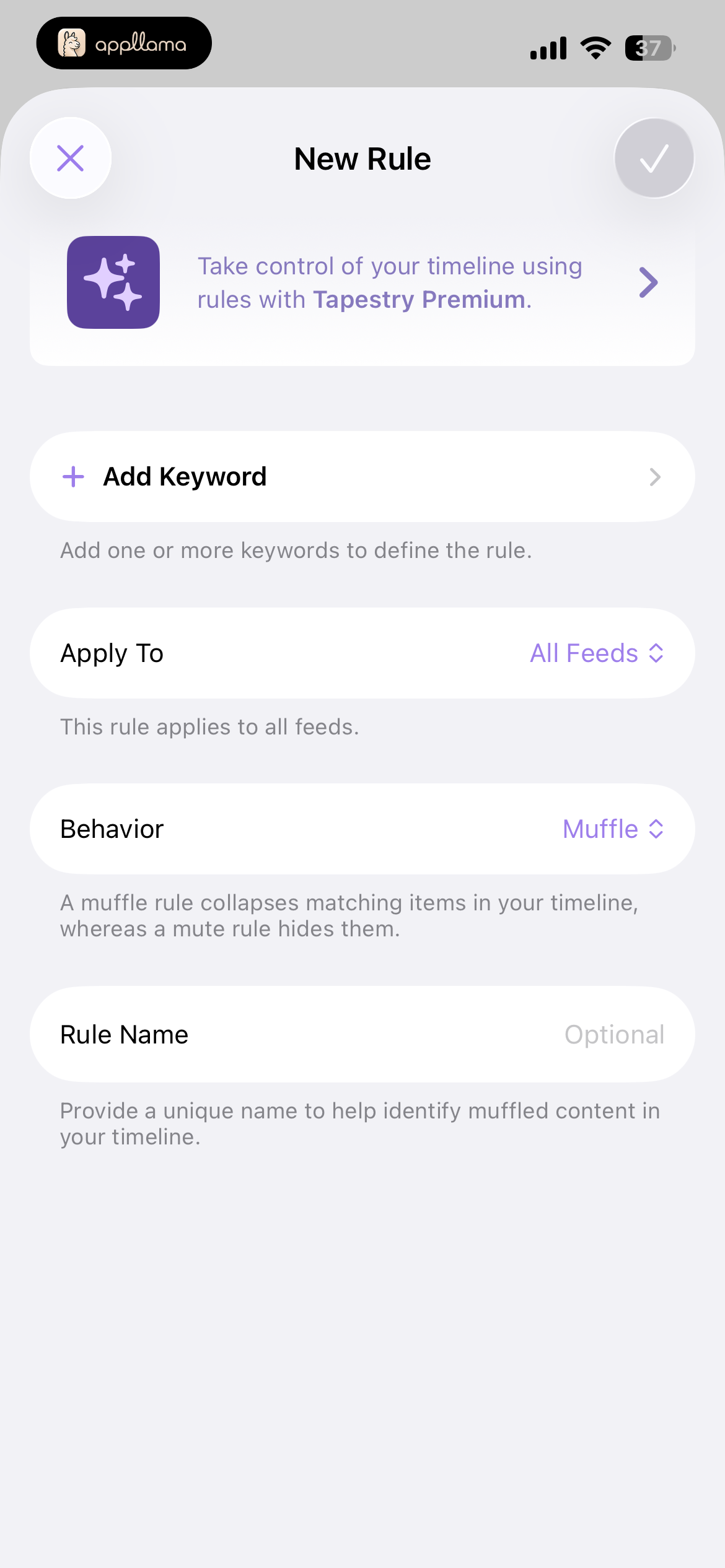 New Mute Rule