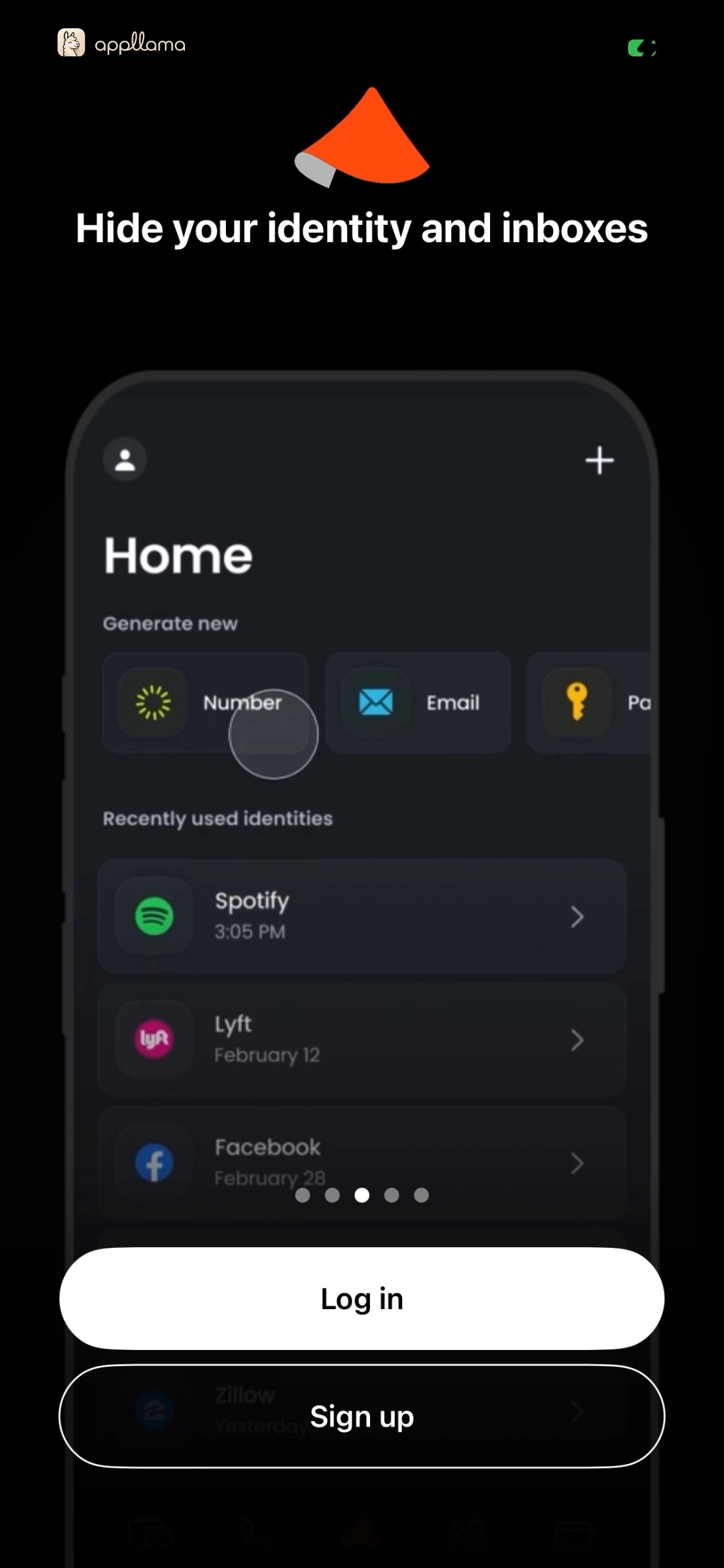Private Identity Home Intro