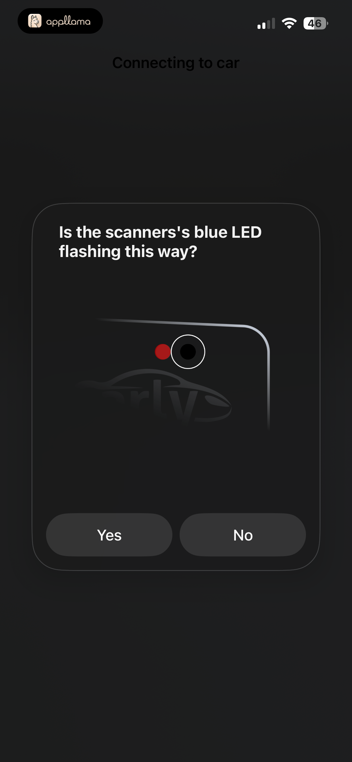 Scanner Flashing Check