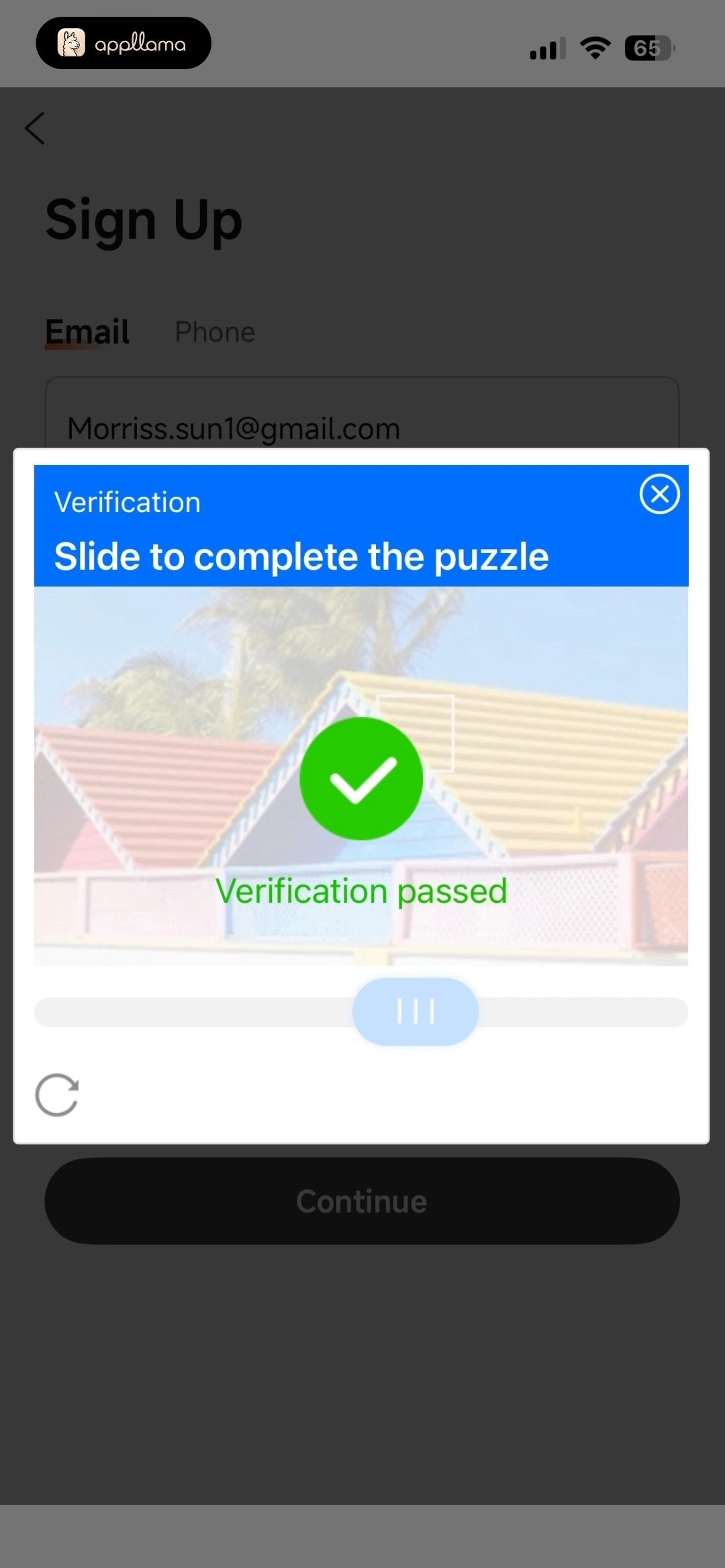 Verification Success