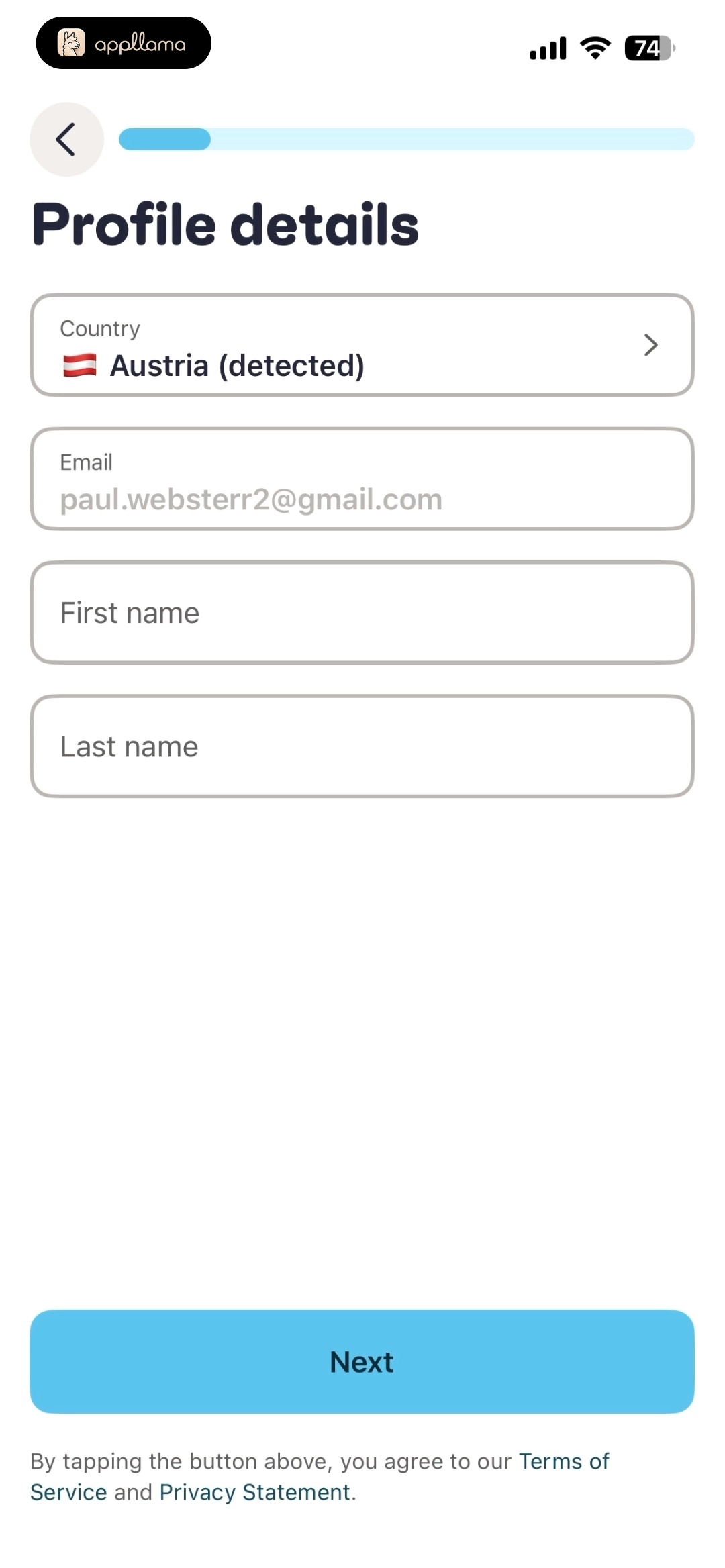 Profile Details