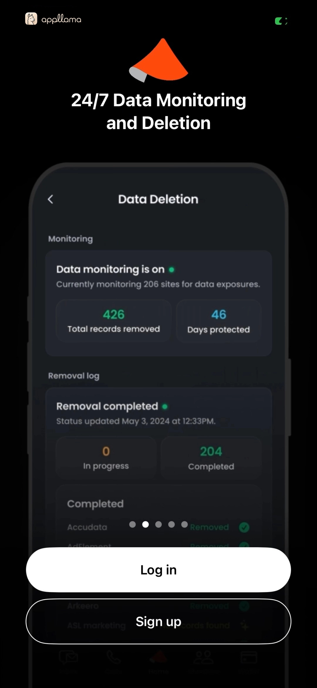 Data Deletion Feature Intro