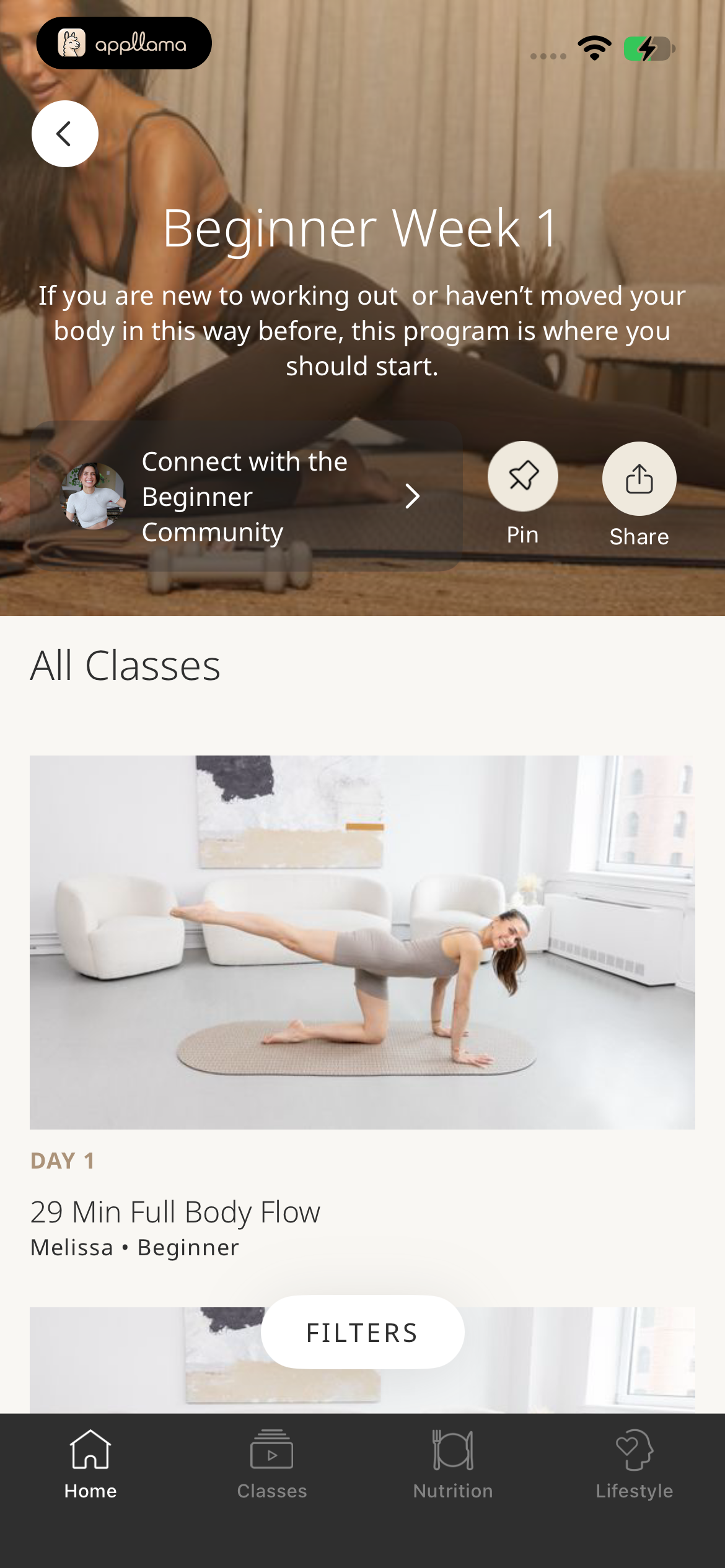 Beginner Program Detail