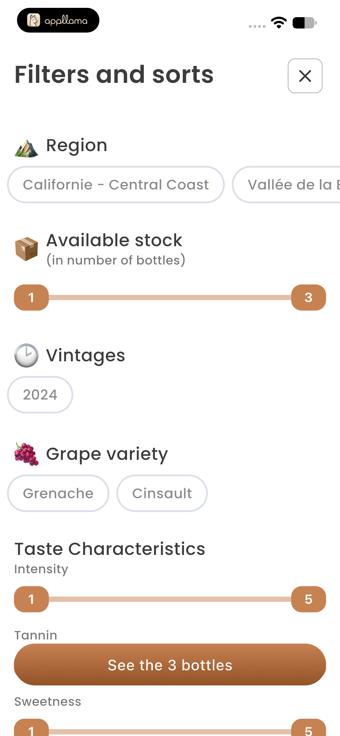 Advanced Bottle Filters