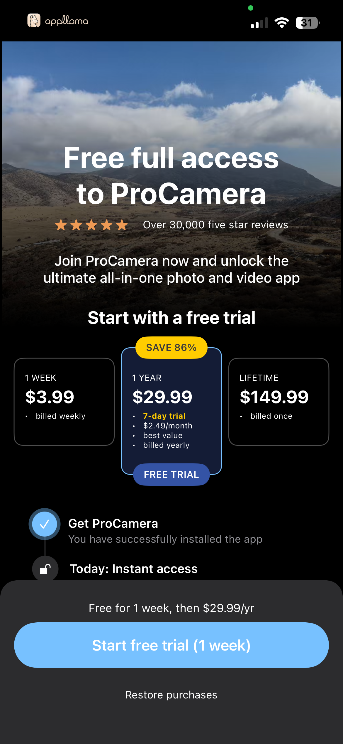 Subscription Offer