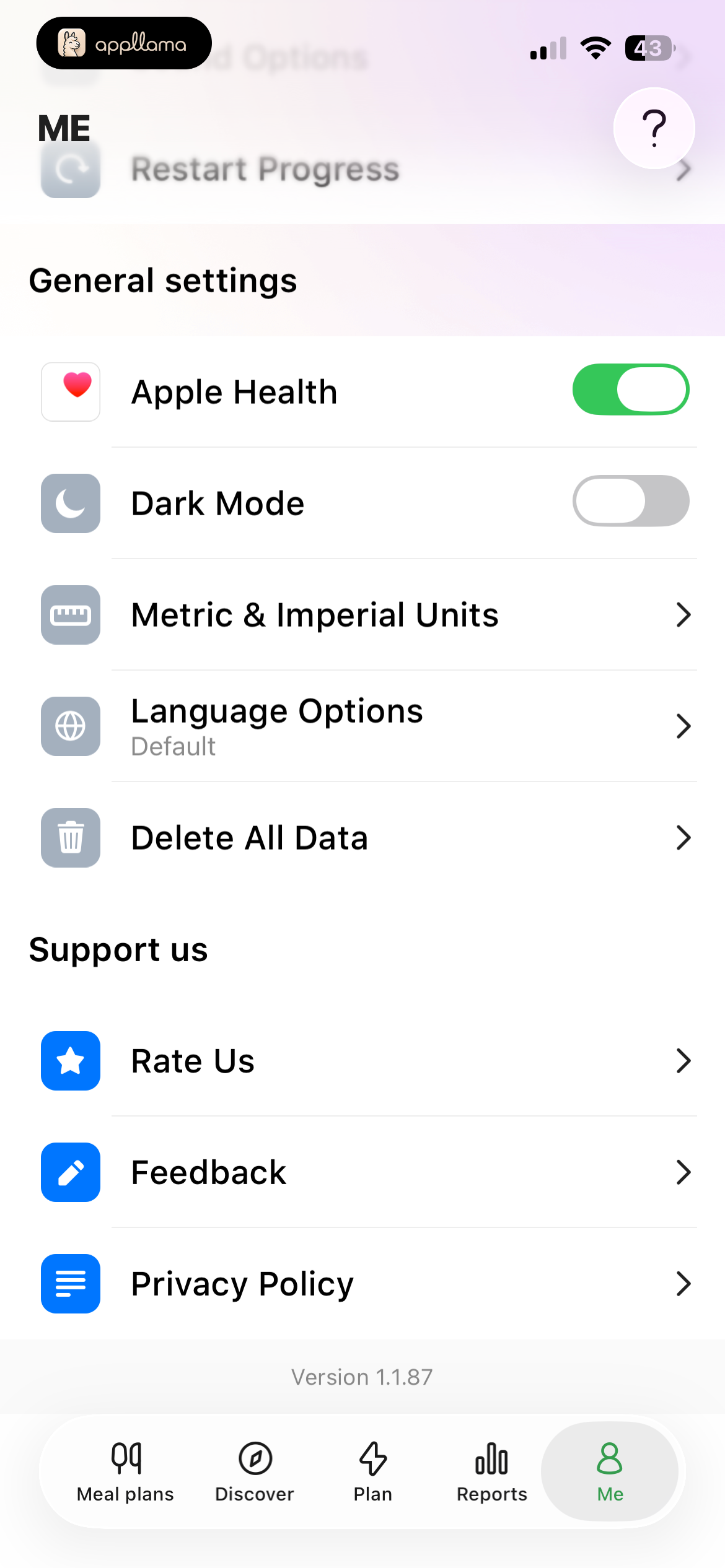 General Settings