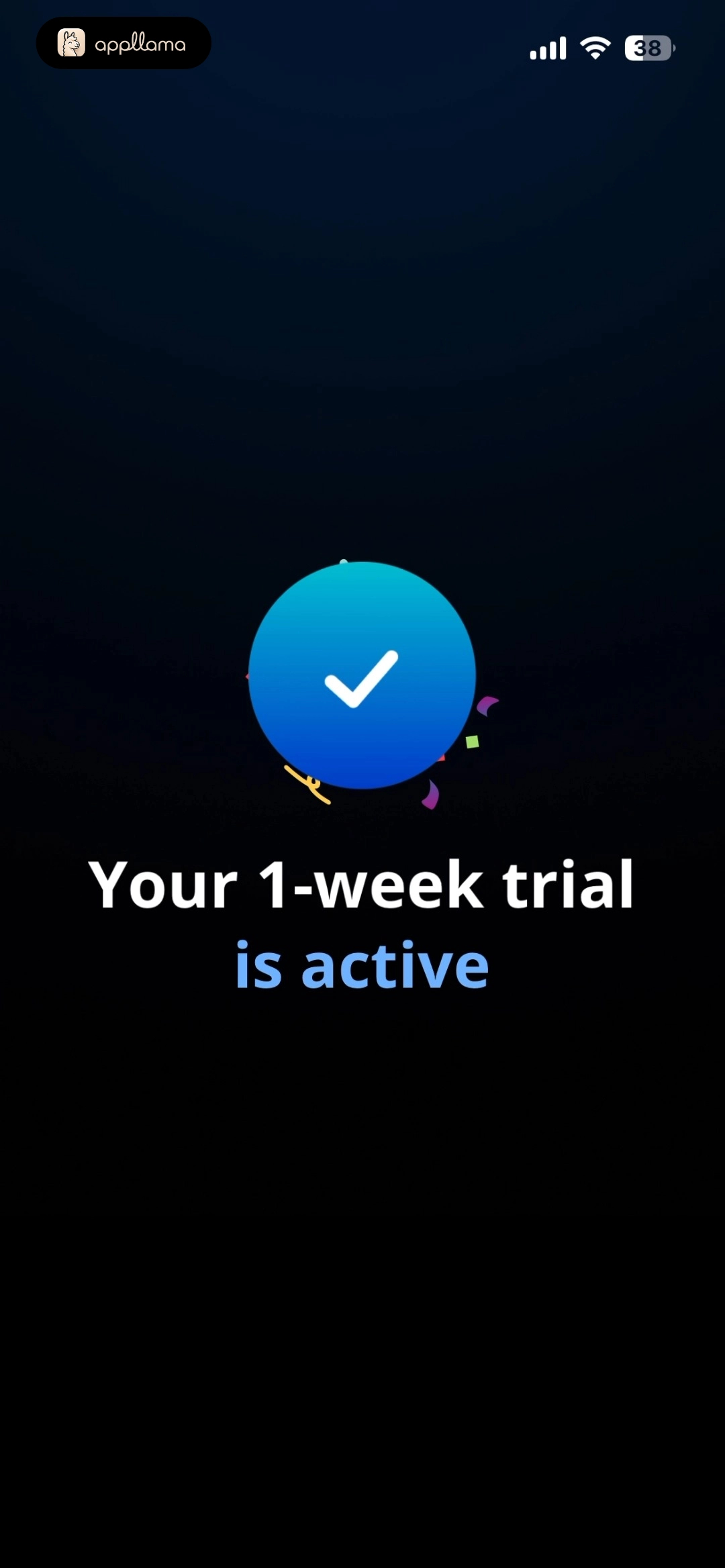 Trial Activation Success