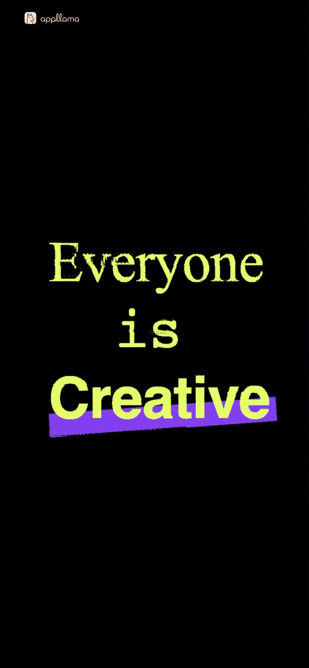 Creative Statement