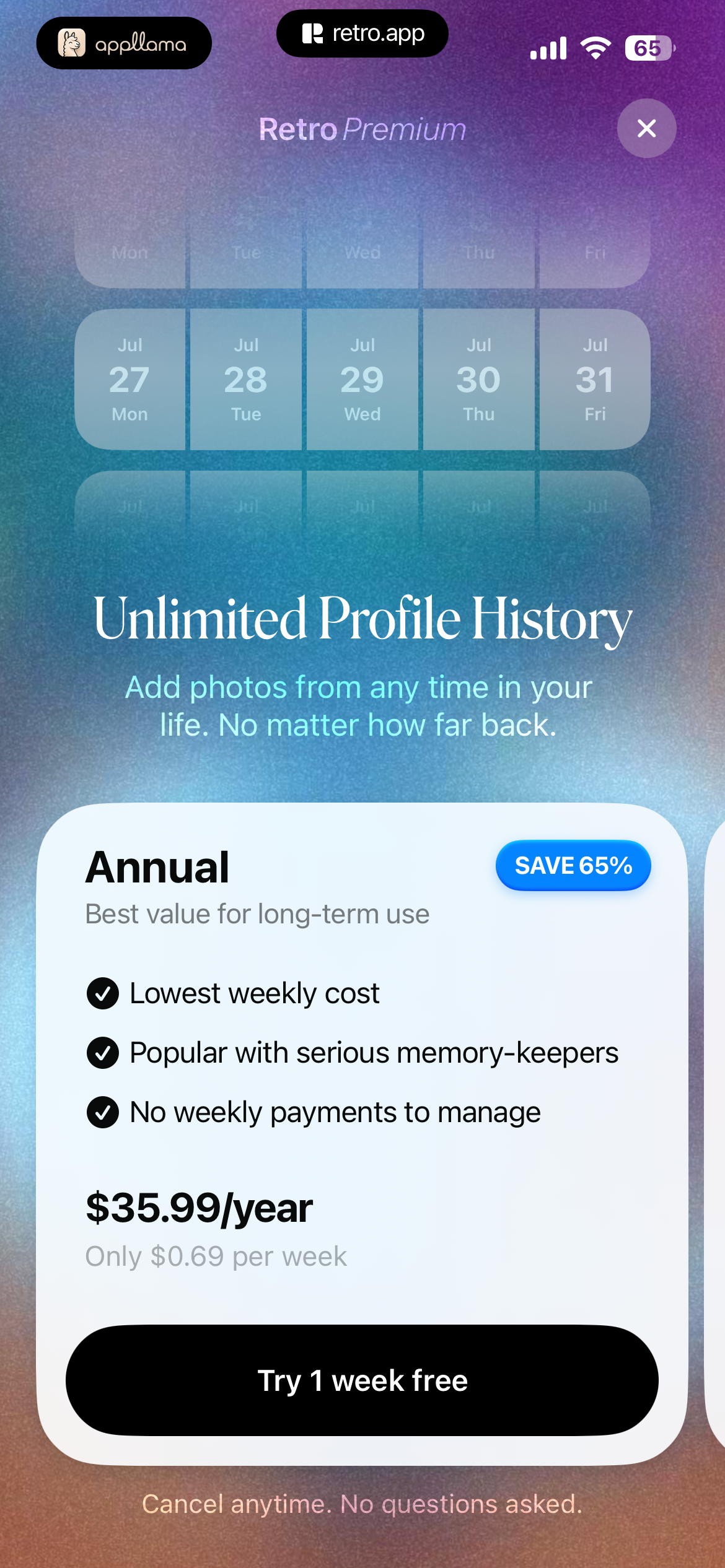 Annual Subscription Offer