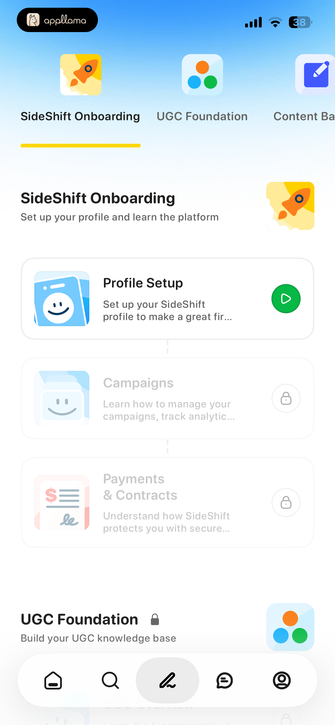 Learning Dashboard
