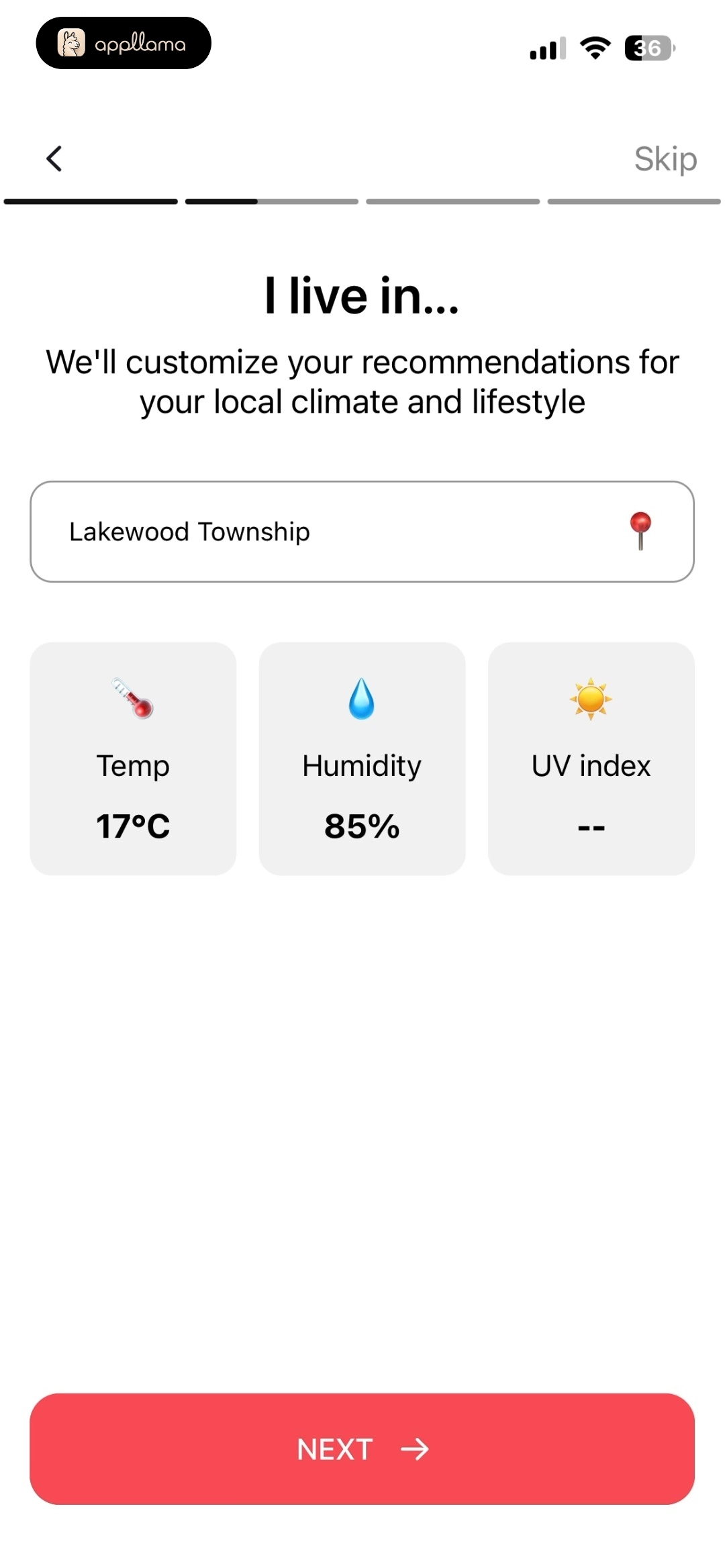 Location And Weather