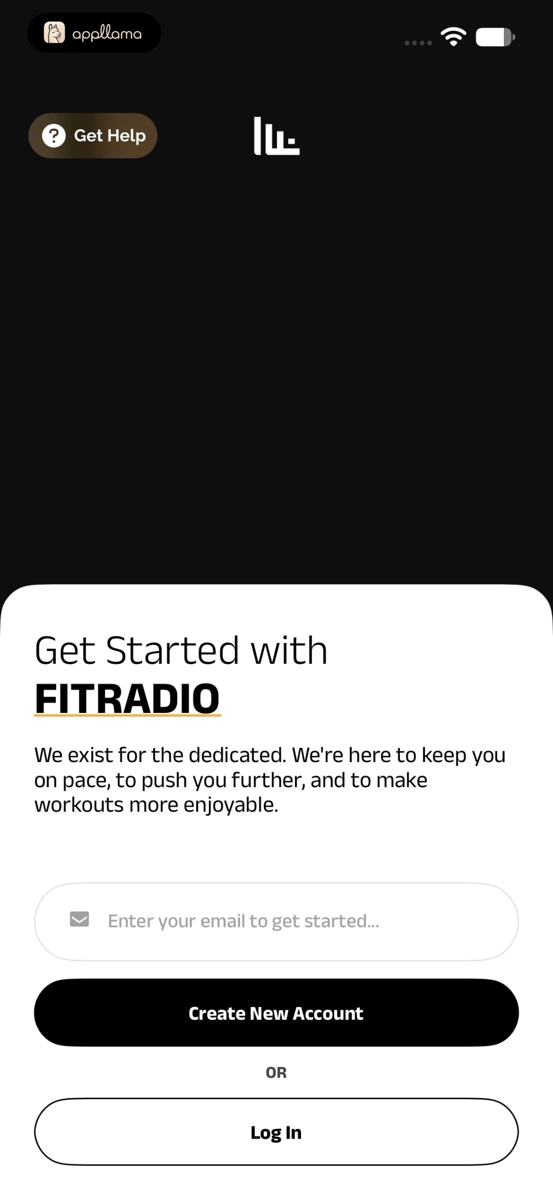 Welcome and Sign Up