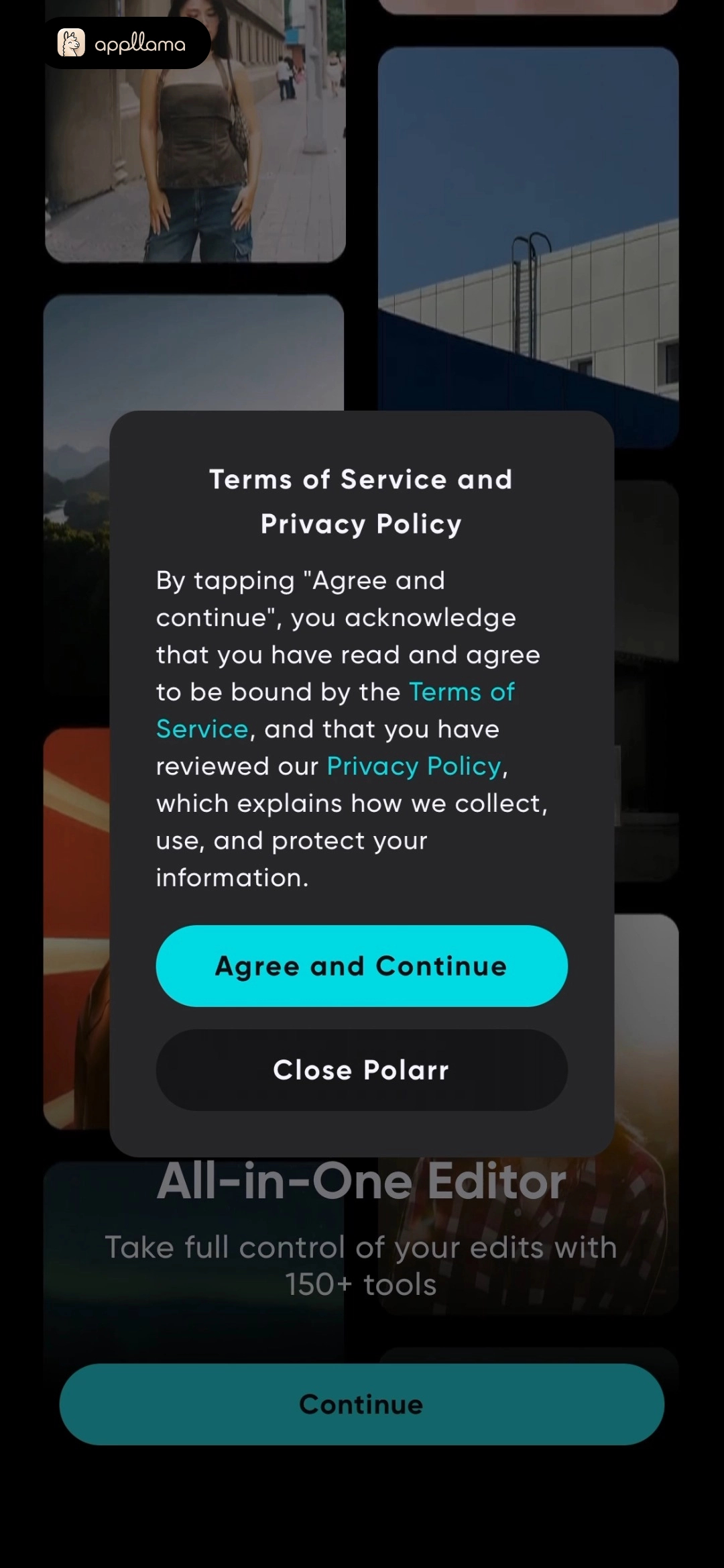 Terms and Privacy Consent