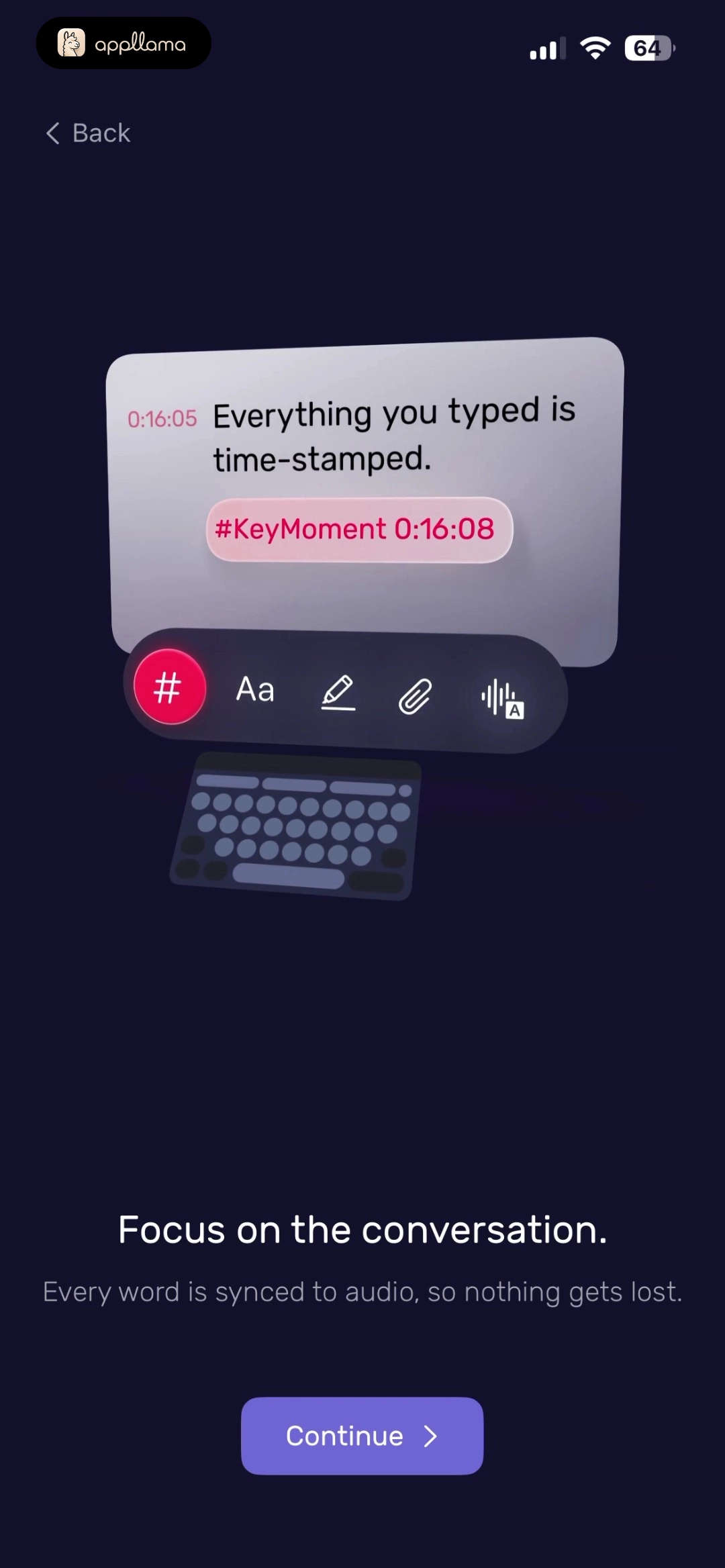 Onboarding TimeTags