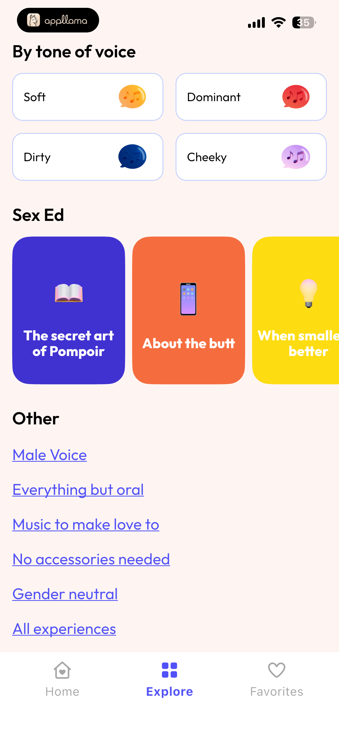 Explore Filters