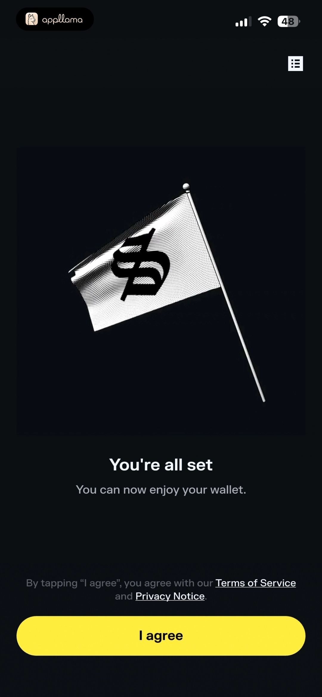 Wallet Setup Complete