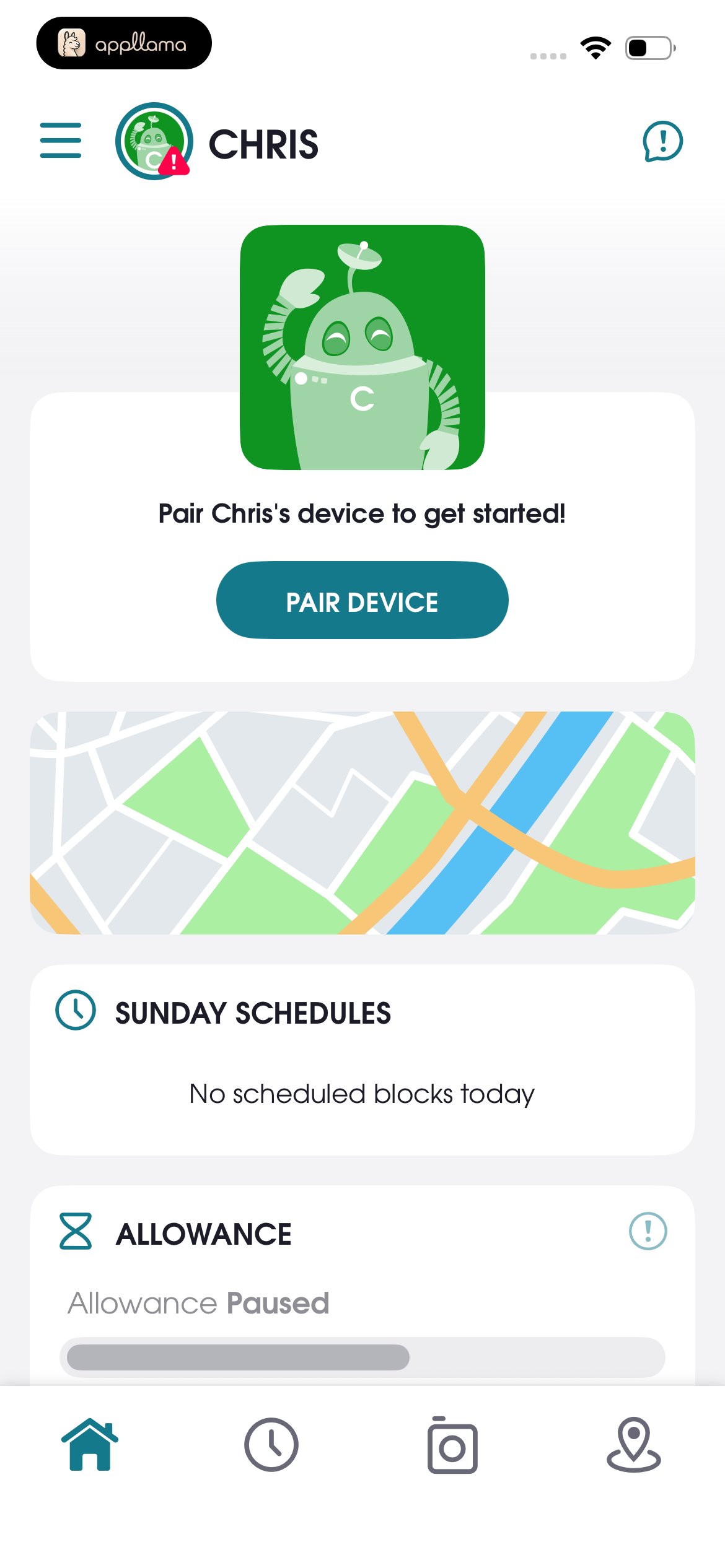 Pair Child Device