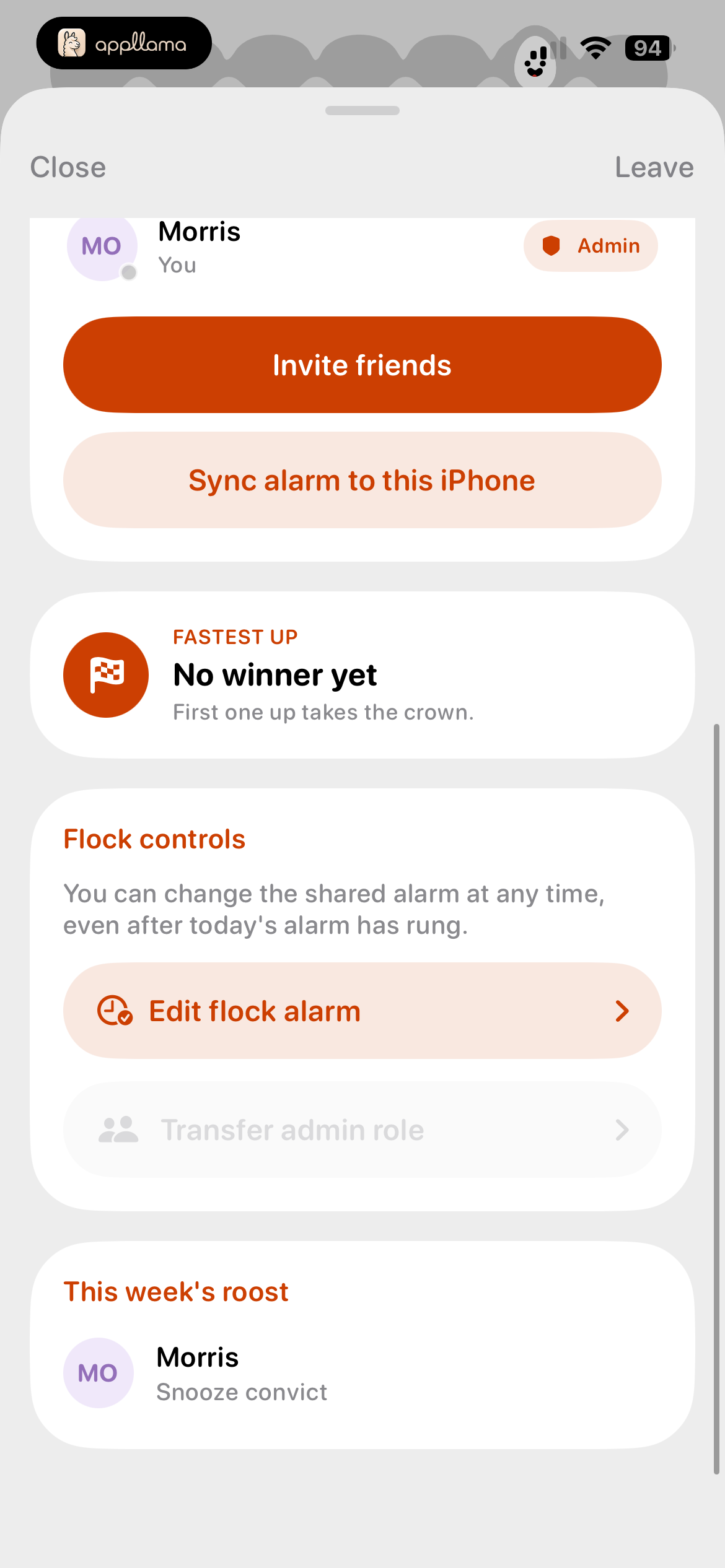 Flock Controls
