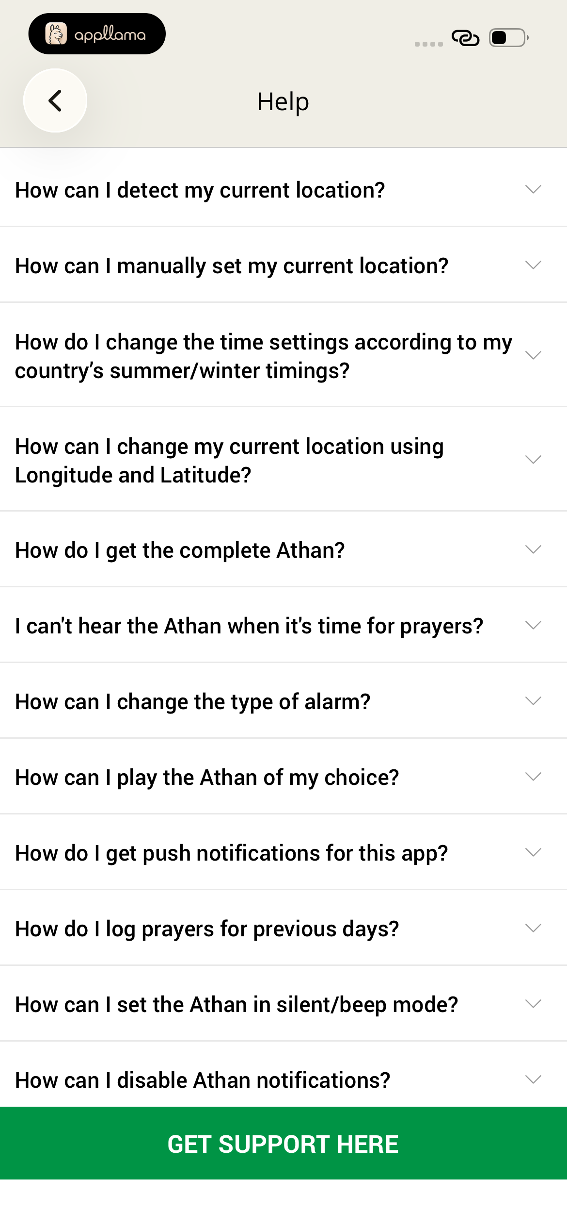 Help FAQ