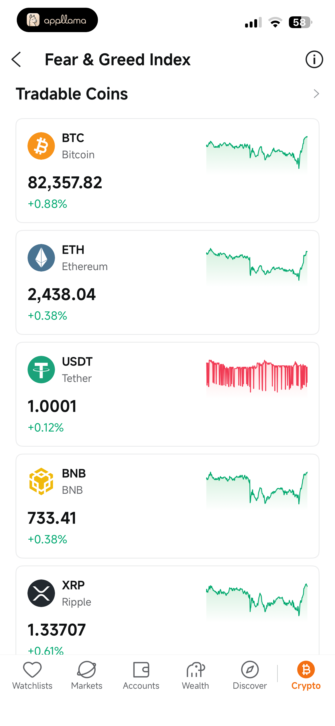 Tradable Coins