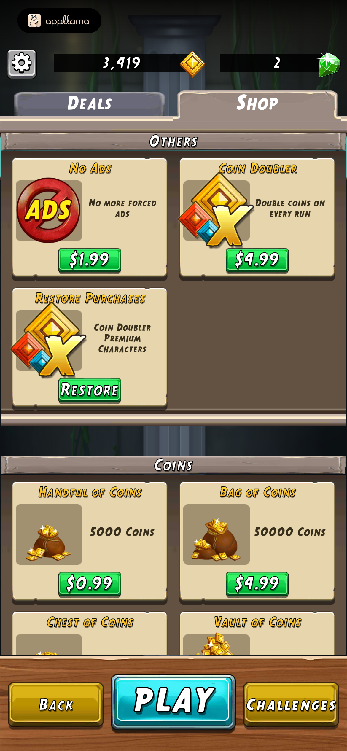 Shop Coins