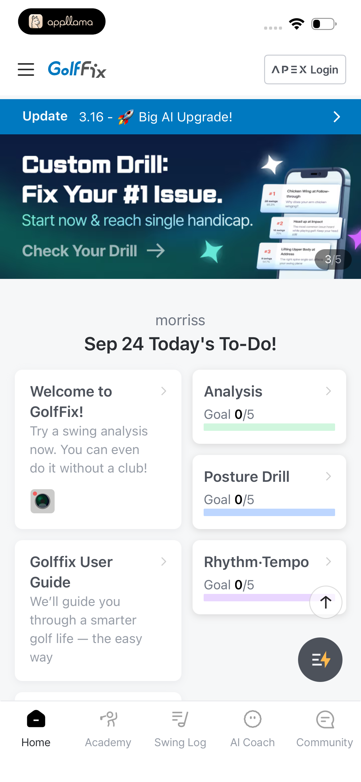 Home Dashboard