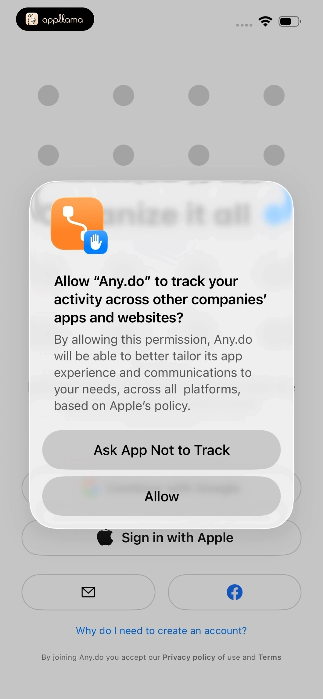App Tracking Permission