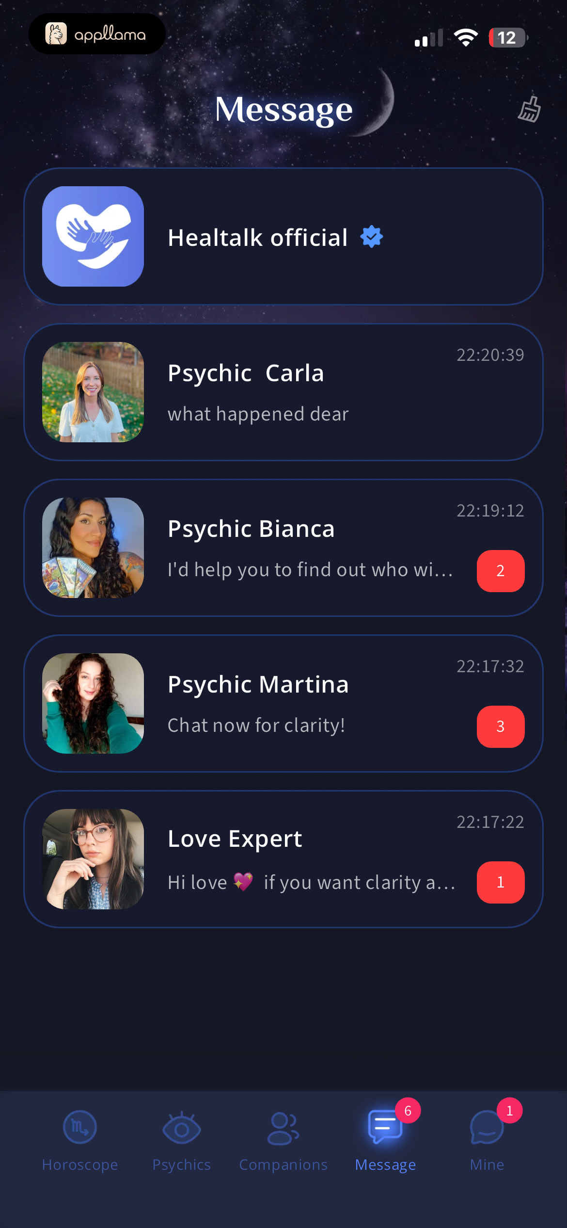 Messages Inbox